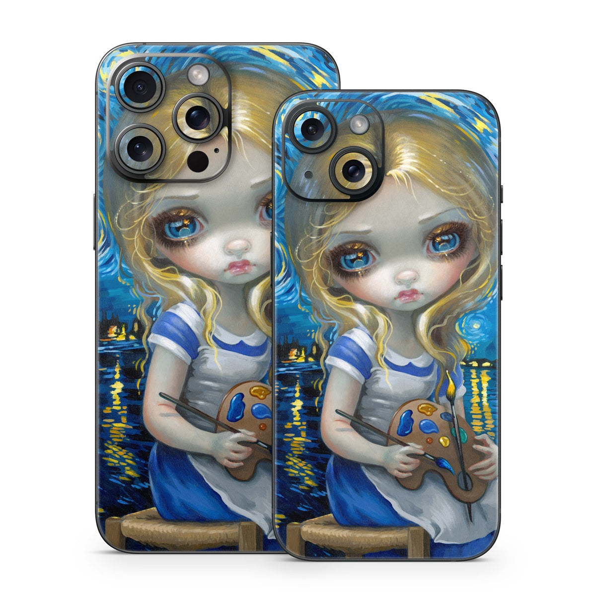 Alice in a Van Gogh - Apple iPhone 15 Skin