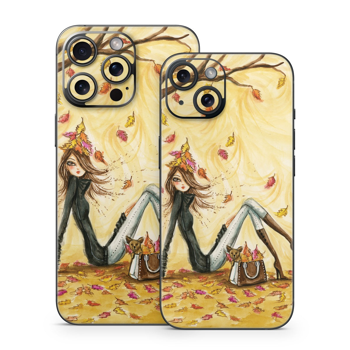 AUTUMN LEAVES - APPLE IPHONE 15 SKIN