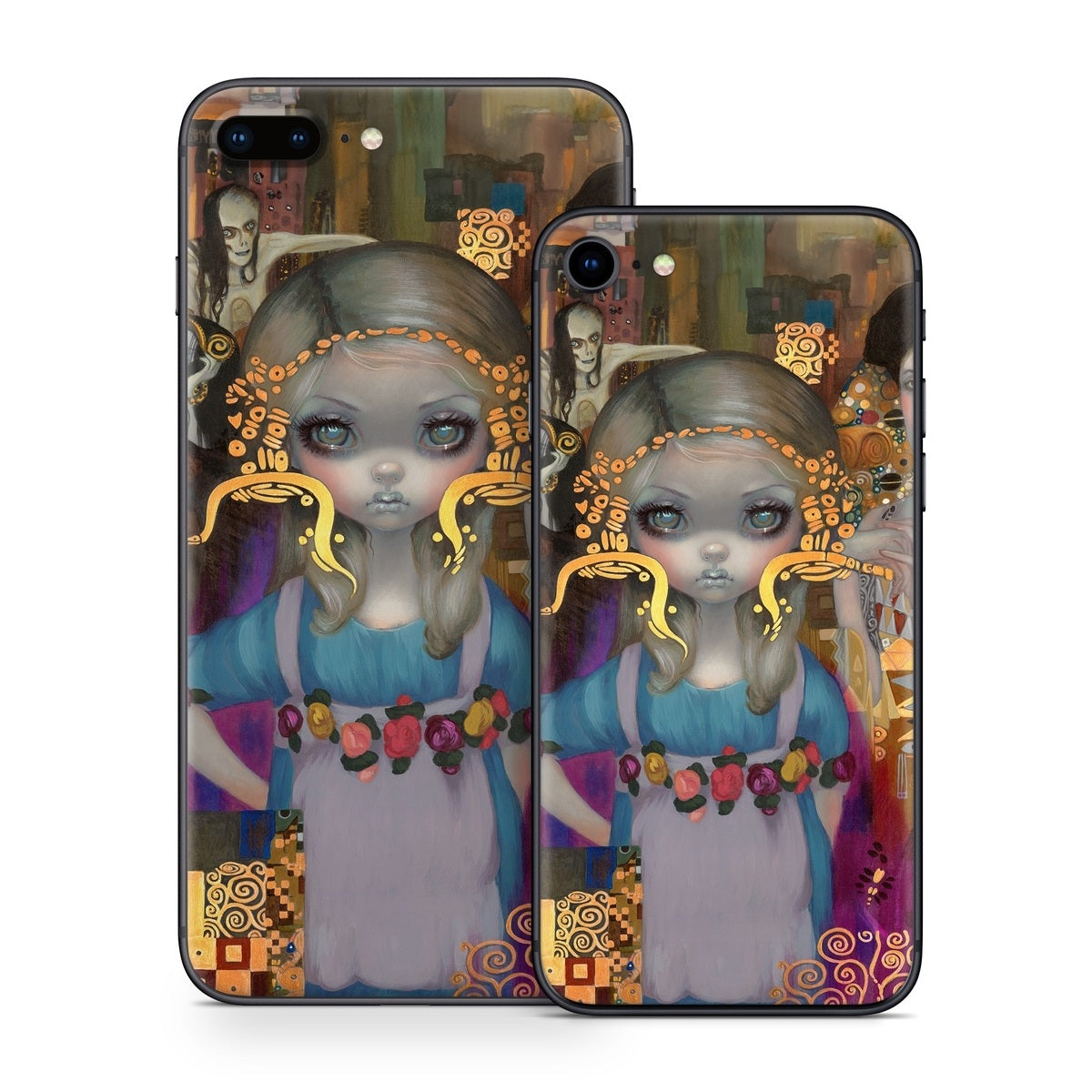 Alice in a Klimt Dream - Apple iPhone 8 Skin