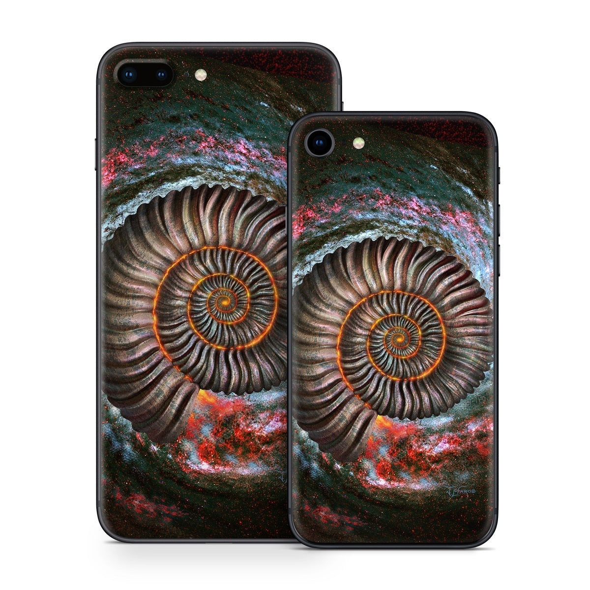 Ammonite Galaxy - Apple iPhone 8 Skin