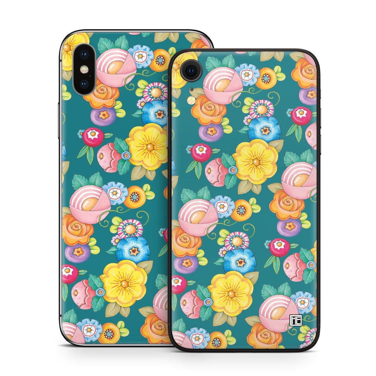 Act Right Flowers - Apple iPhone X Skin