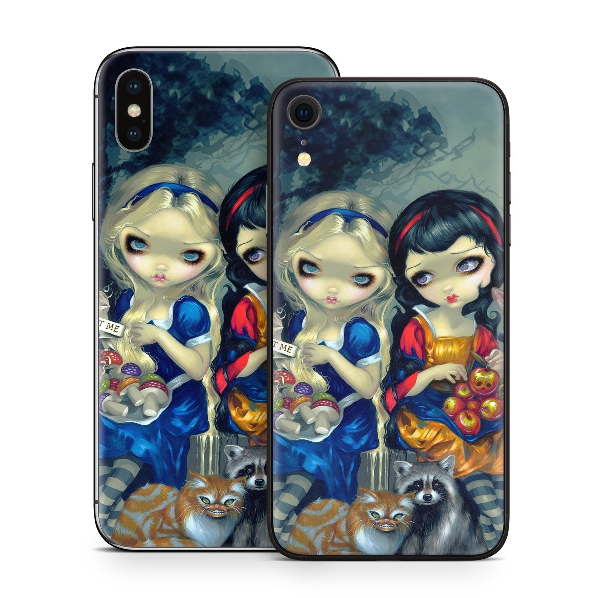Alice &amp;amp; Snow White - Apple iPhone X Skin