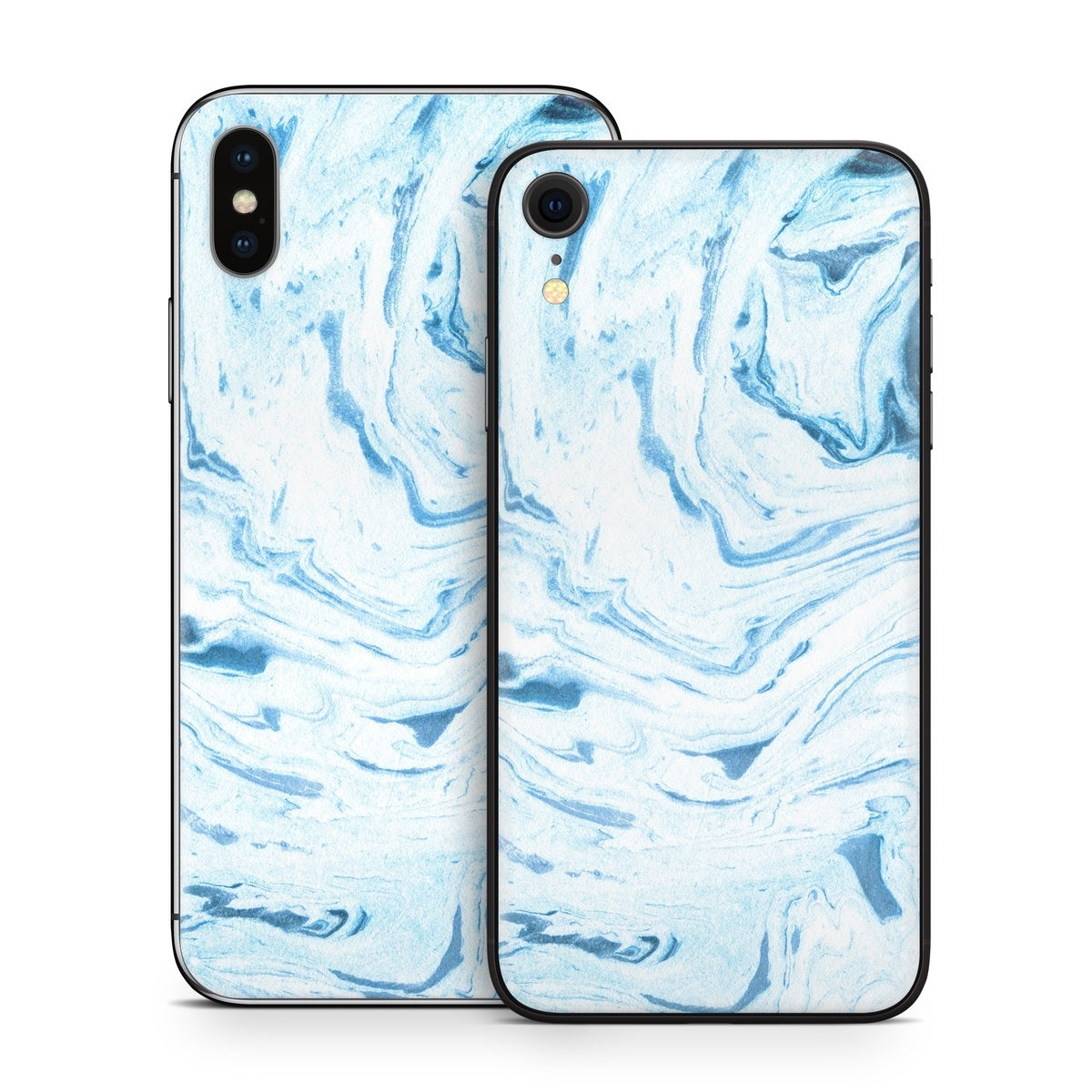 AZUL MARBLE - APPLE IPHONE X SKIN