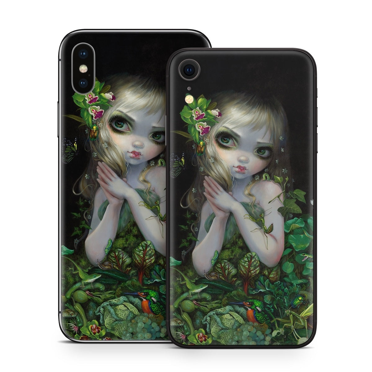 Green Goddess - Apple iPhone X Skin