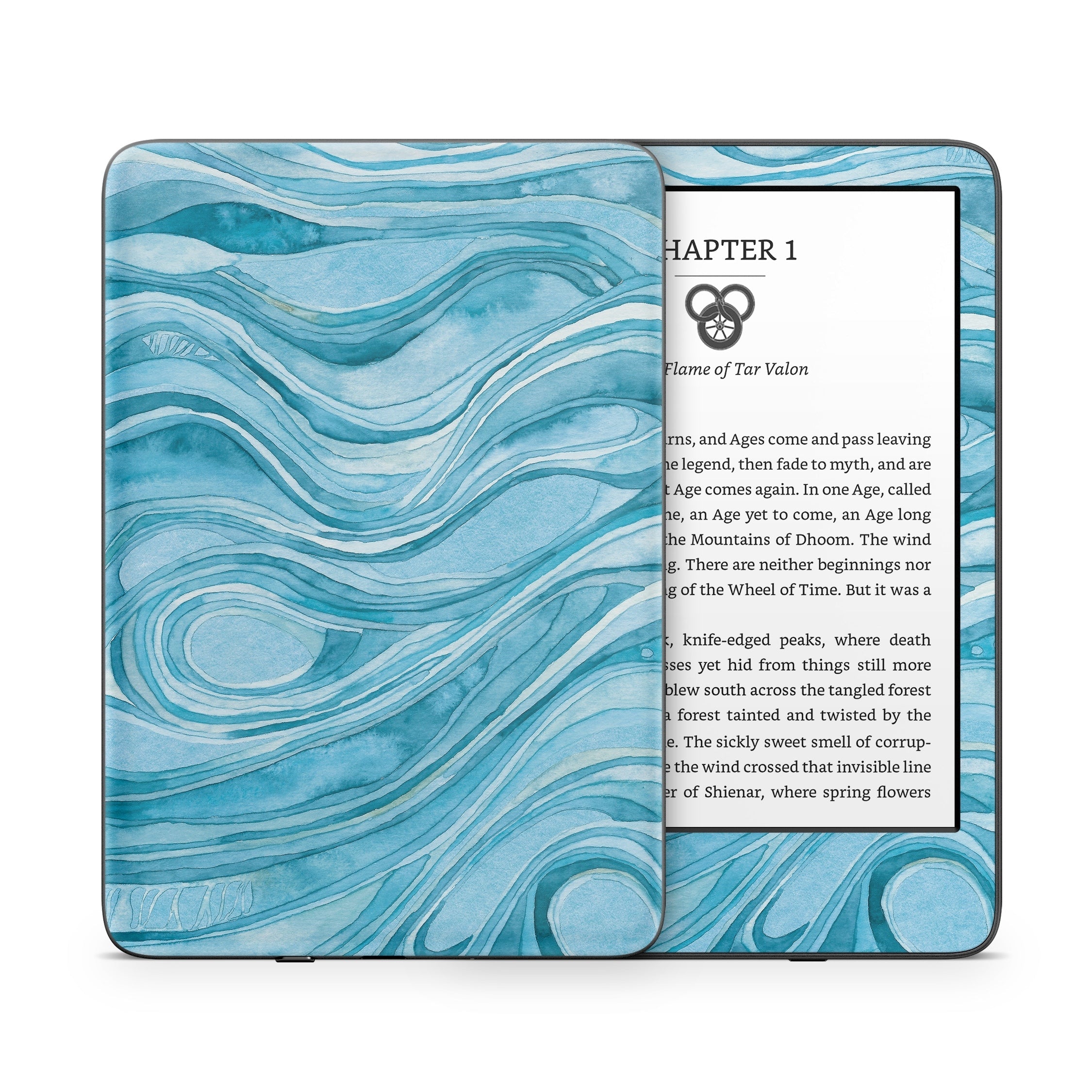 Ocean Blue - Amazon Kindle Skin