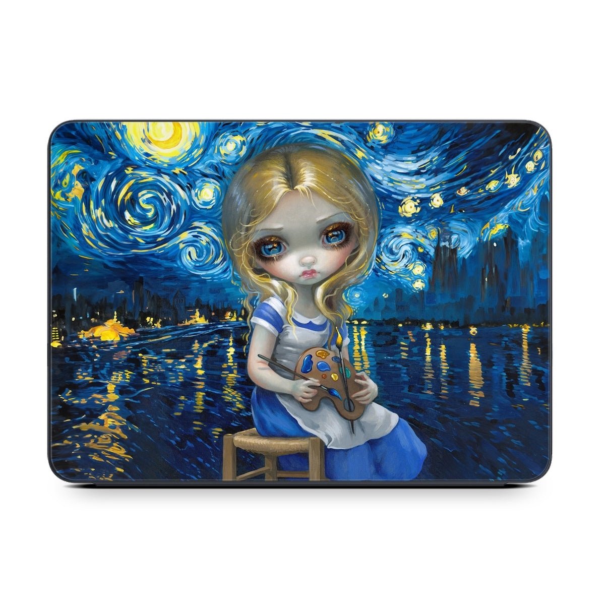 Alice in a Van Gogh - Apple Smart Keyboard Folio Skin
