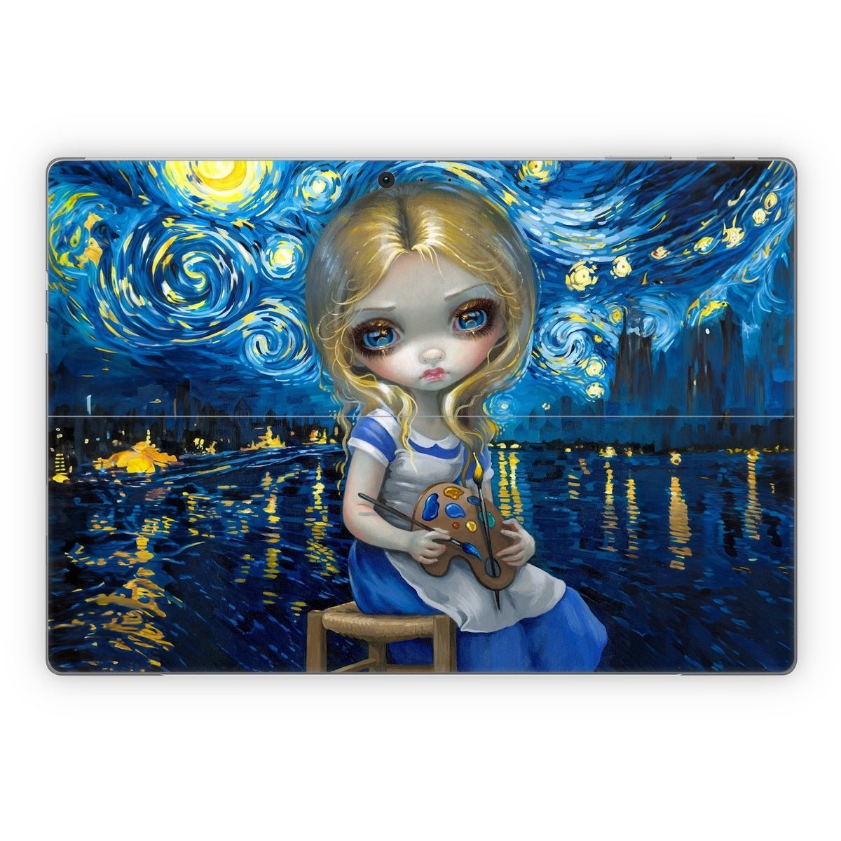 Alice in a Van Gogh - Microsoft Surface Pro Skin