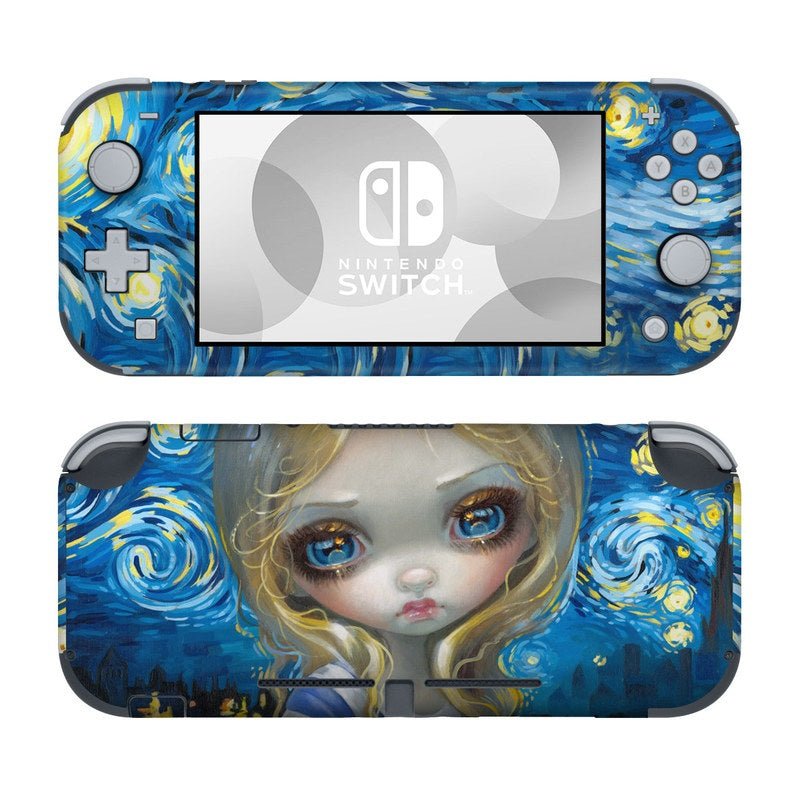 Alice in a Van Gogh - Nintendo Switch Lite Skin