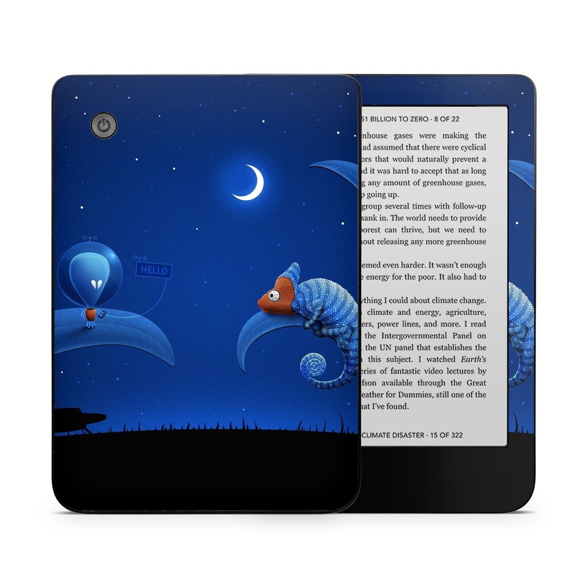 Alien and Chameleon - Kobo Clara 2E Skin