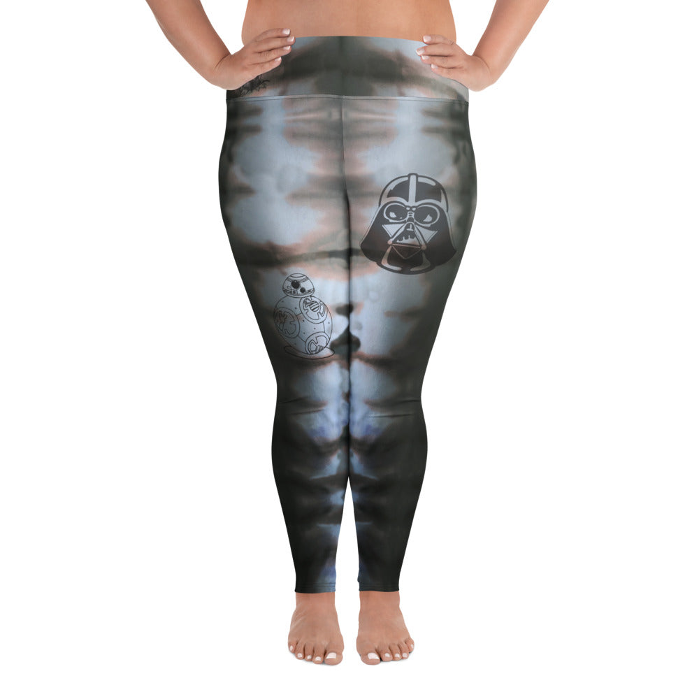 Darth Vader Low Plus Size Leggings