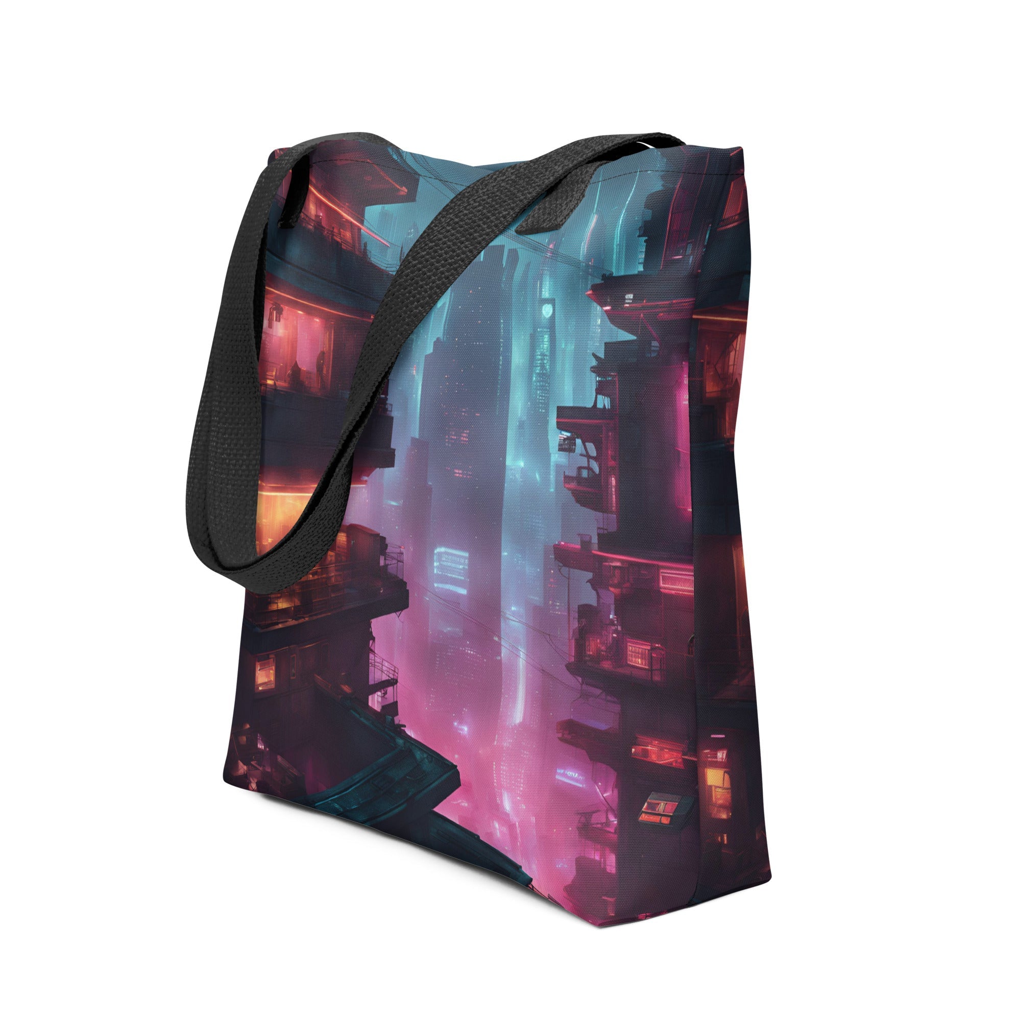 Rooftop Surveillance 5 All-Over Print Tote Bag