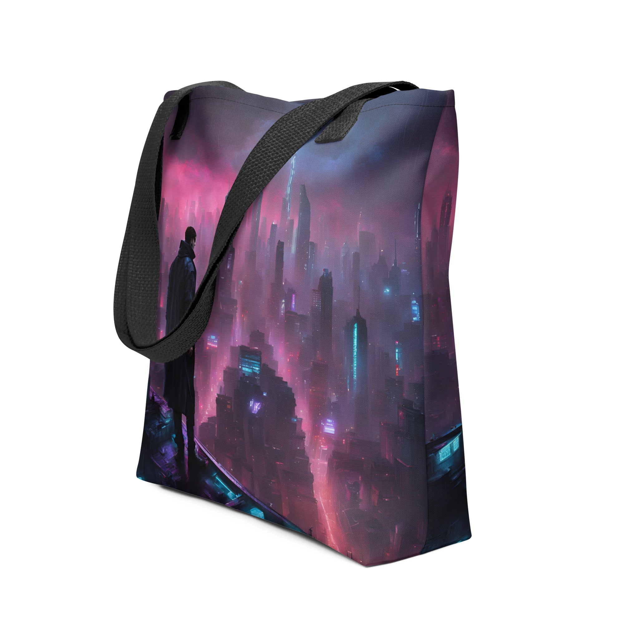 Rooftop Surveillance 11 All-Over Print Tote Bag