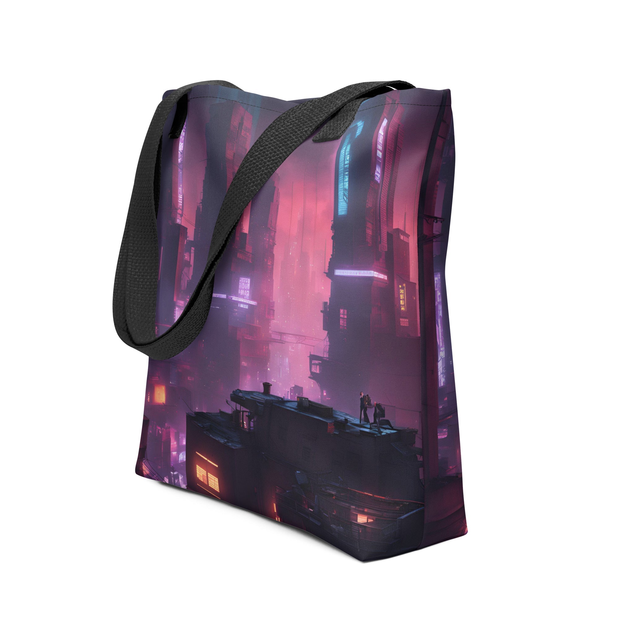 Rooftop Surveillance 13 All-Over Print Tote Bag