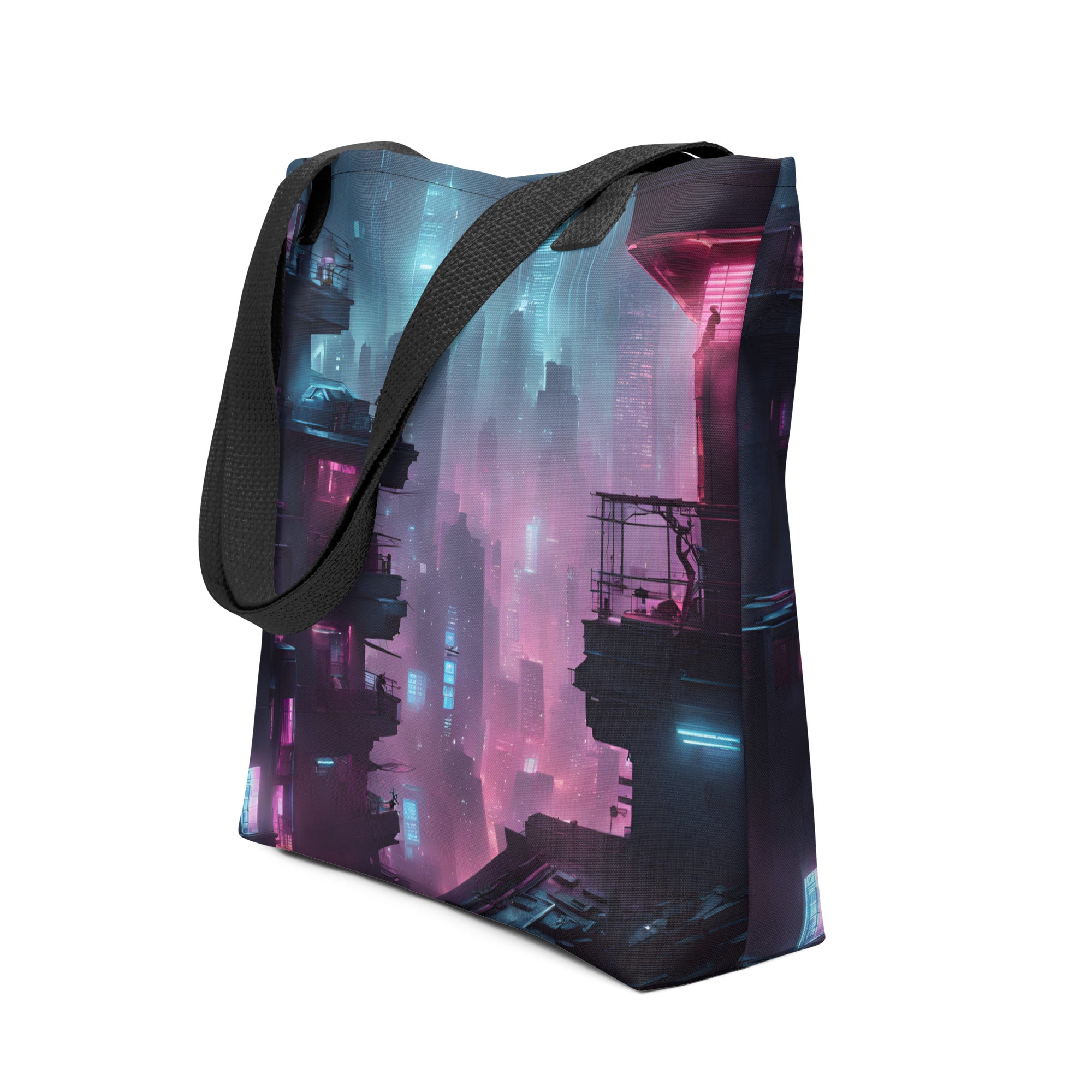 Rooftop Surveillance 14 All-Over Print Tote Bag