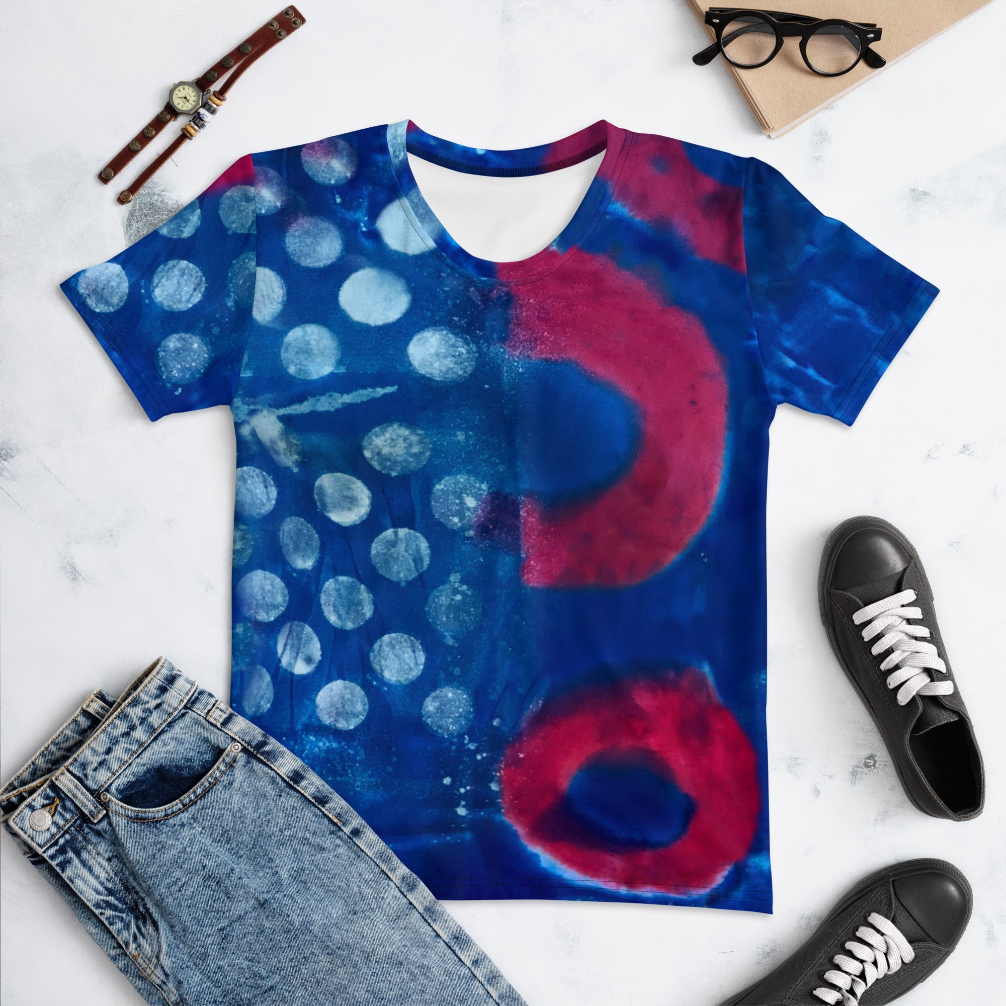 Donuts and Coffee Remix Women&amp;#39;s T-shirt