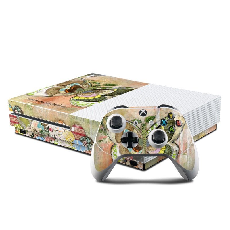 Allow The Unfolding - Microsoft Xbox One S Console and Controller Kit Skin