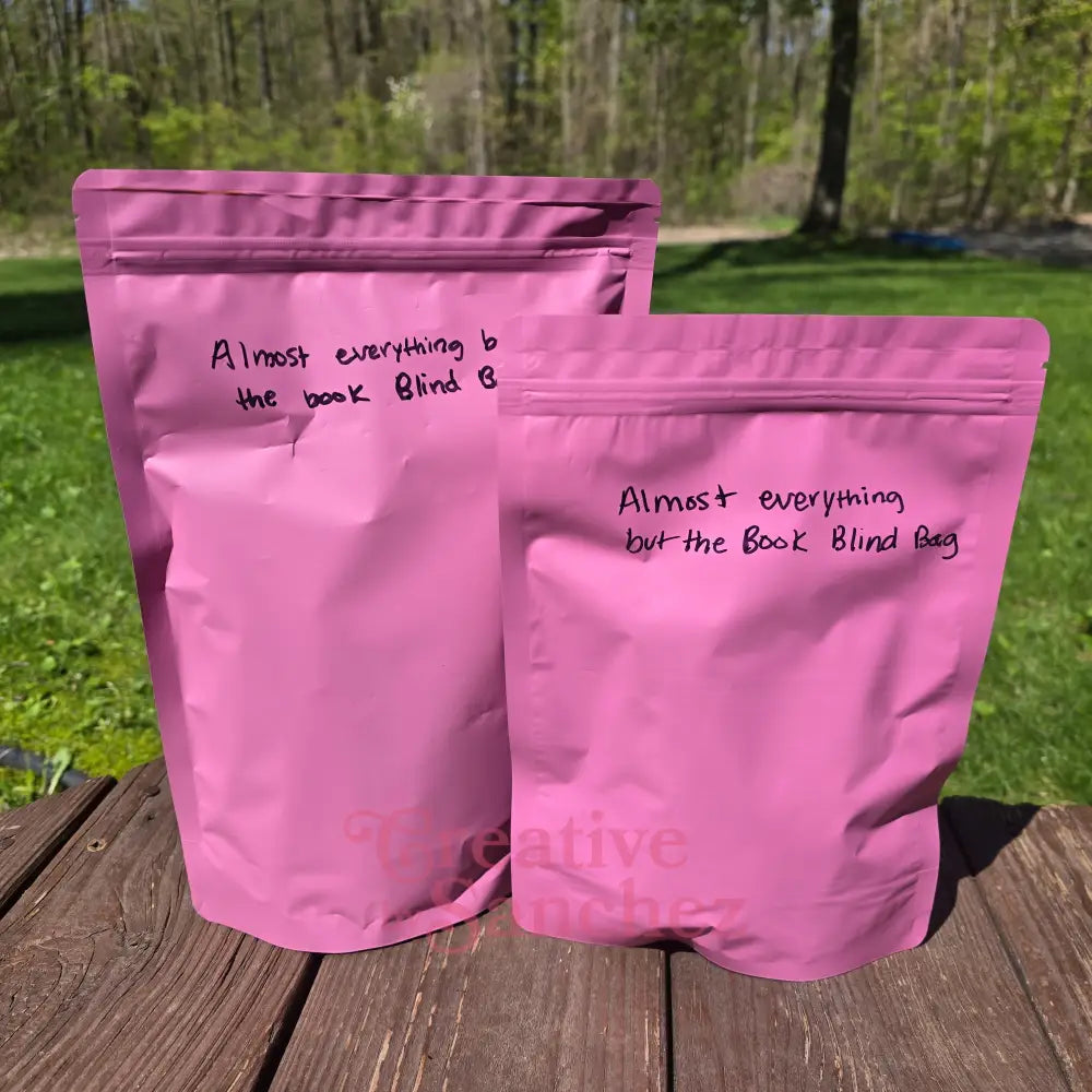 Almost Everything but the Book, Large Bookish Mystery Blind Bag Bundle - Without Book