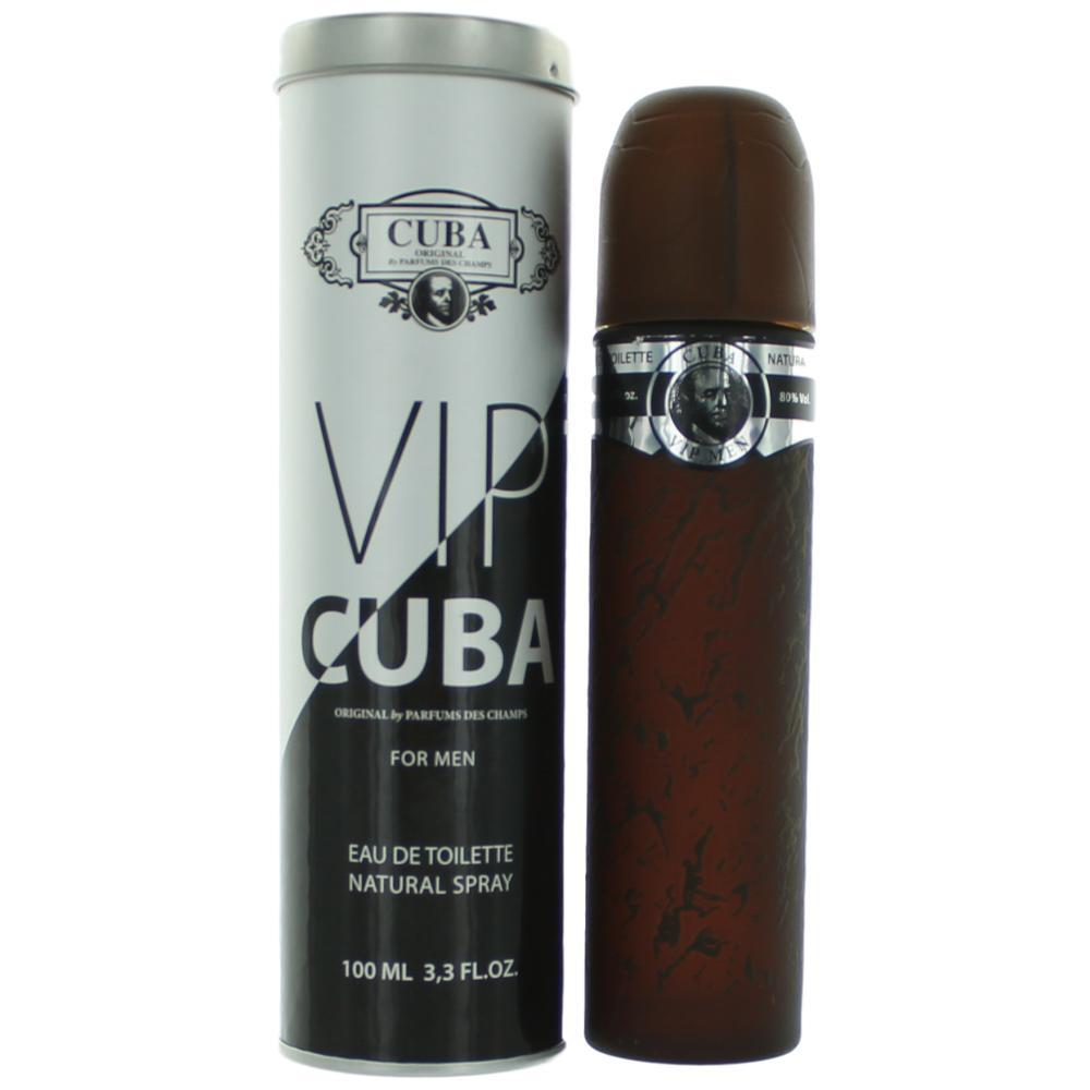 Cuba VIP, 3.4 oz Eau De Toilette Spray for Men