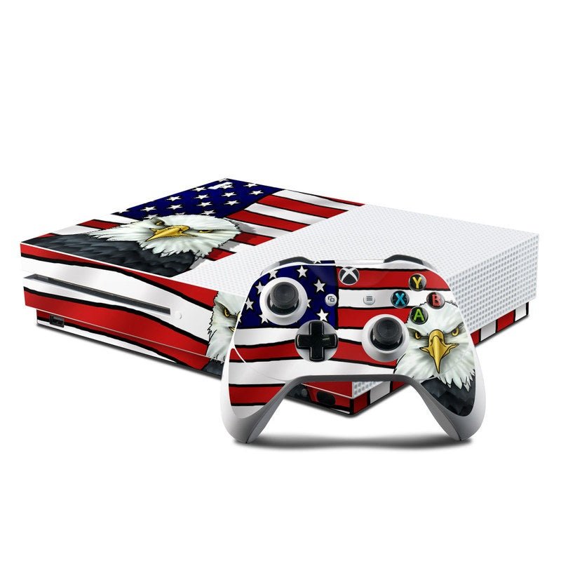 American Eagle - Microsoft Xbox One S Console and Controller Kit Skin