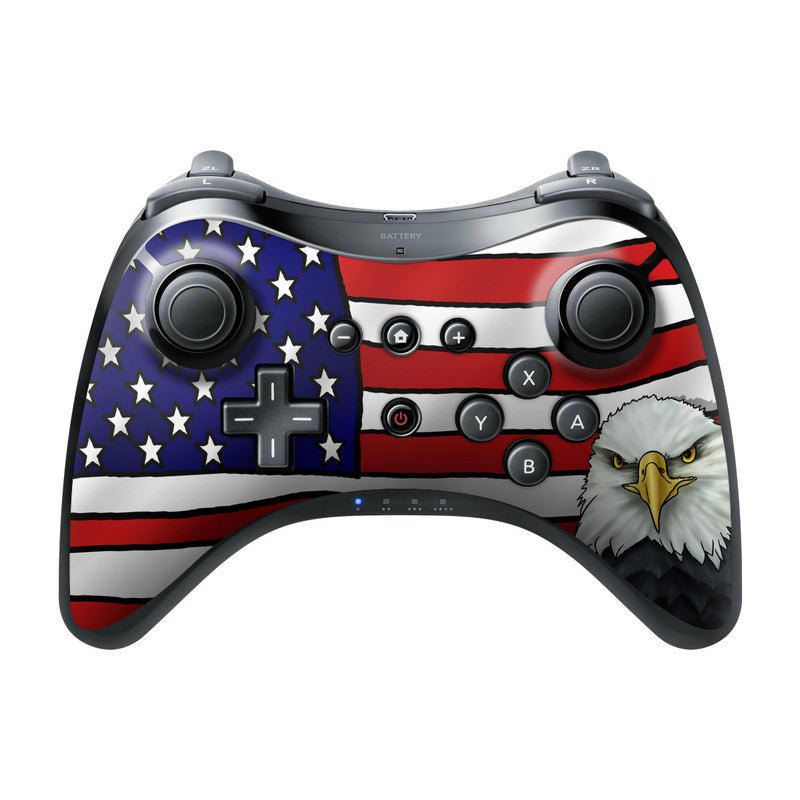 American Eagle - Nintendo Wii U Pro Controller Skin