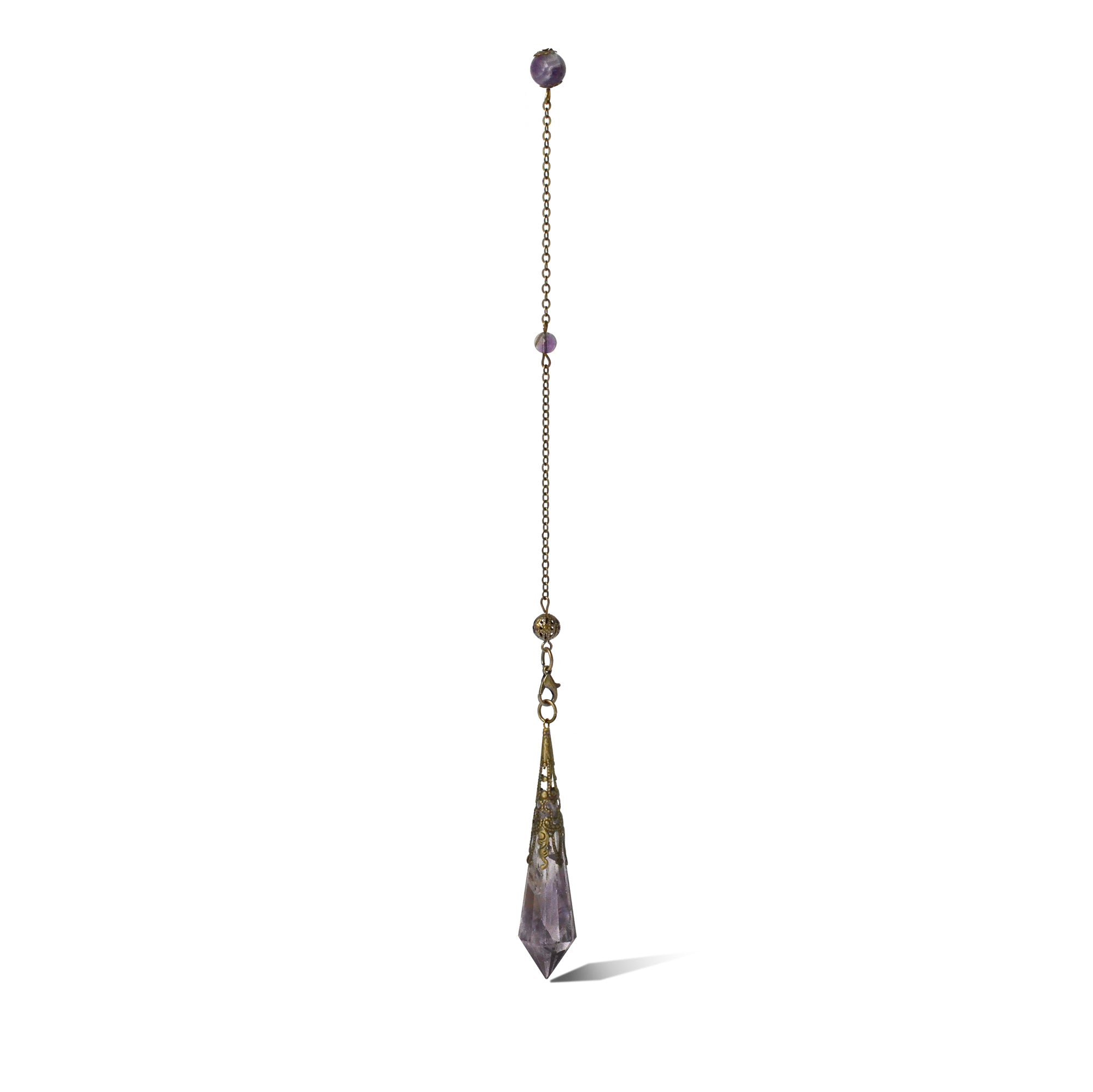 Amethyst Crystal Divination Pendulum
