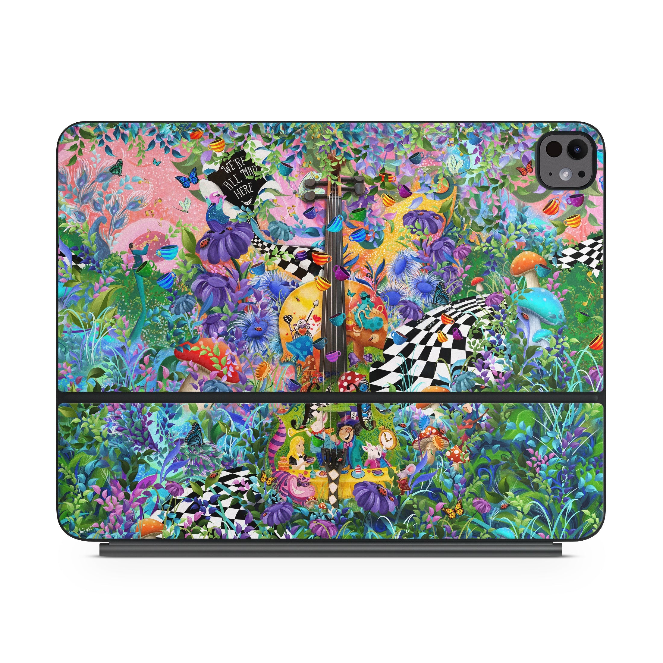 Alice&amp;#39;s Wonderland Tea Party - Apple Magic Keyboard for iPad Skin