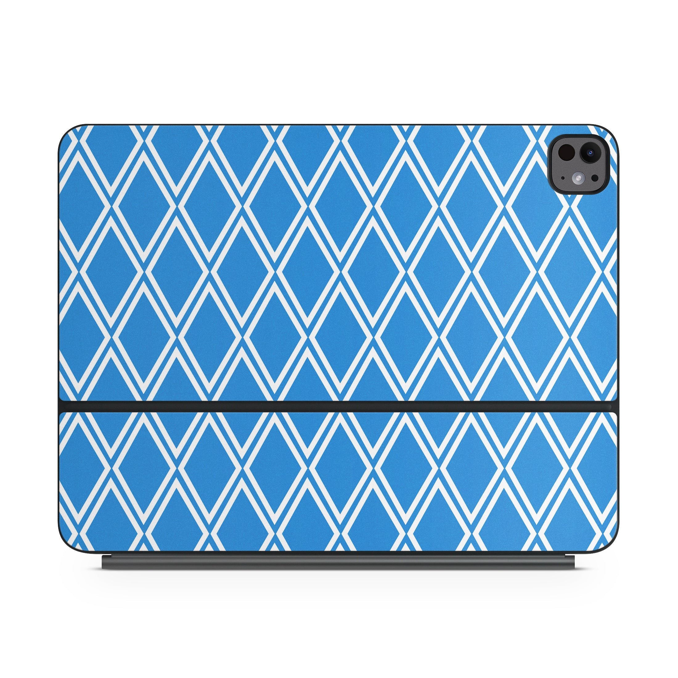 Blue Checks - Apple Magic Keyboard for iPad Skin
