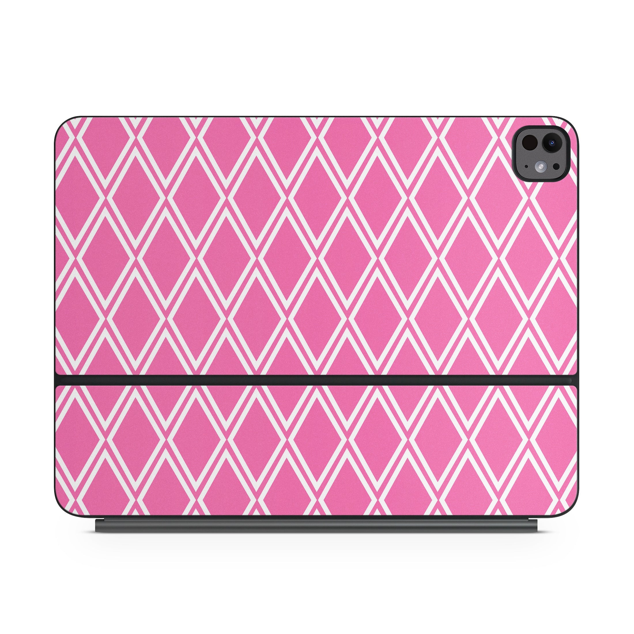 Pink Checks - Apple Magic Keyboard for iPad Skin