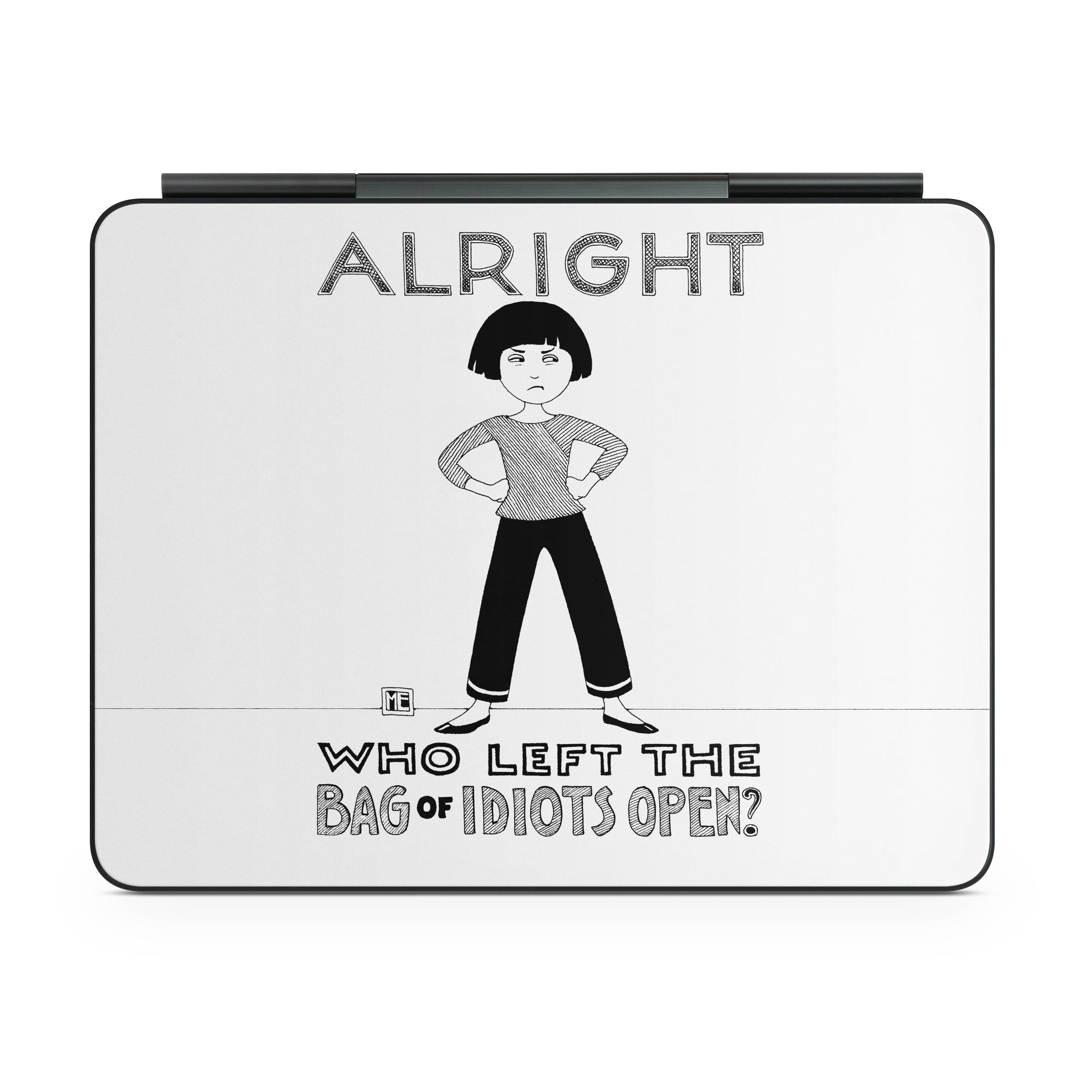 BAG OF IDIOTS - APPLE MAGIC KEYBOARD FOR IPAD SKIN