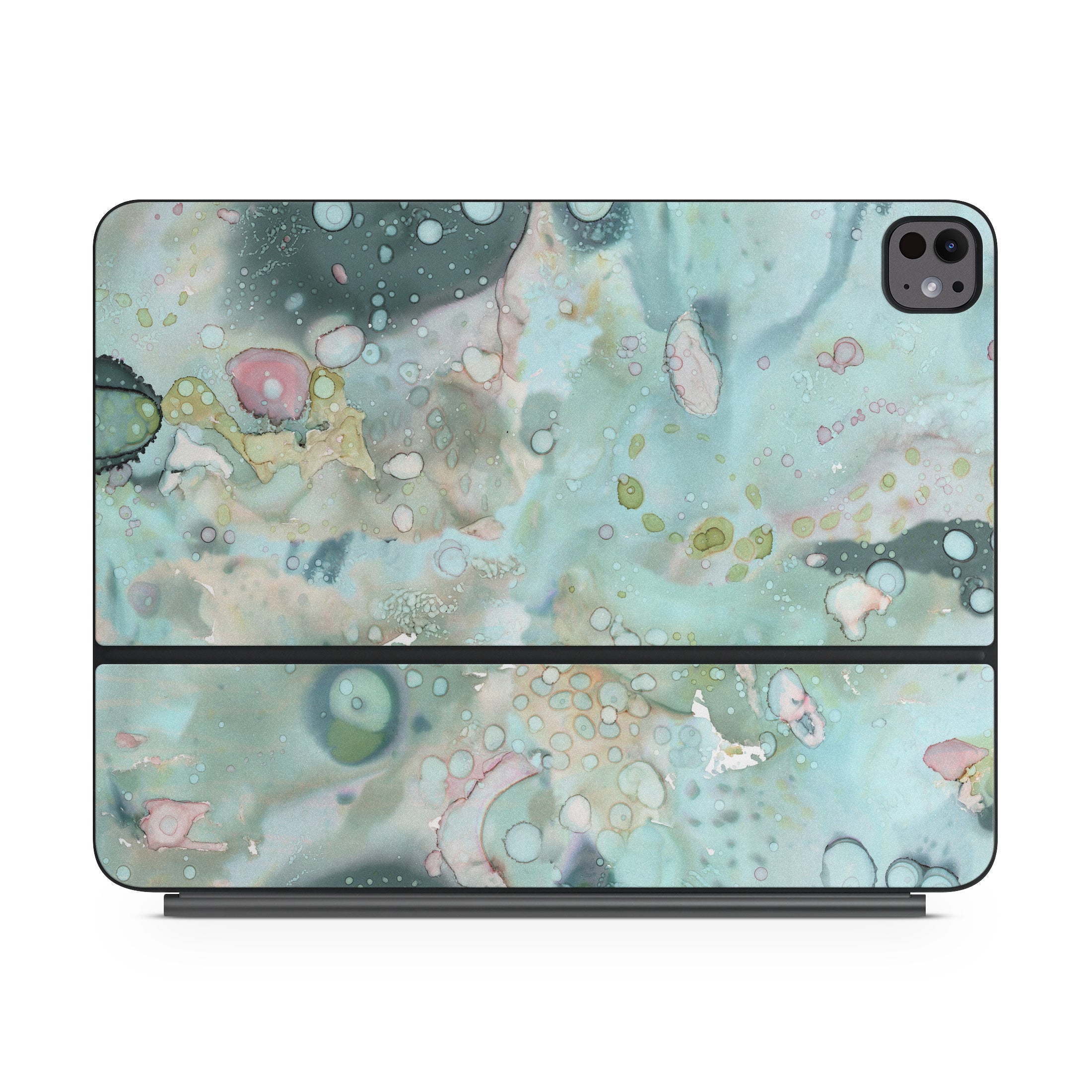 Organic In Blue - Apple Magic Keyboard for iPad Skin