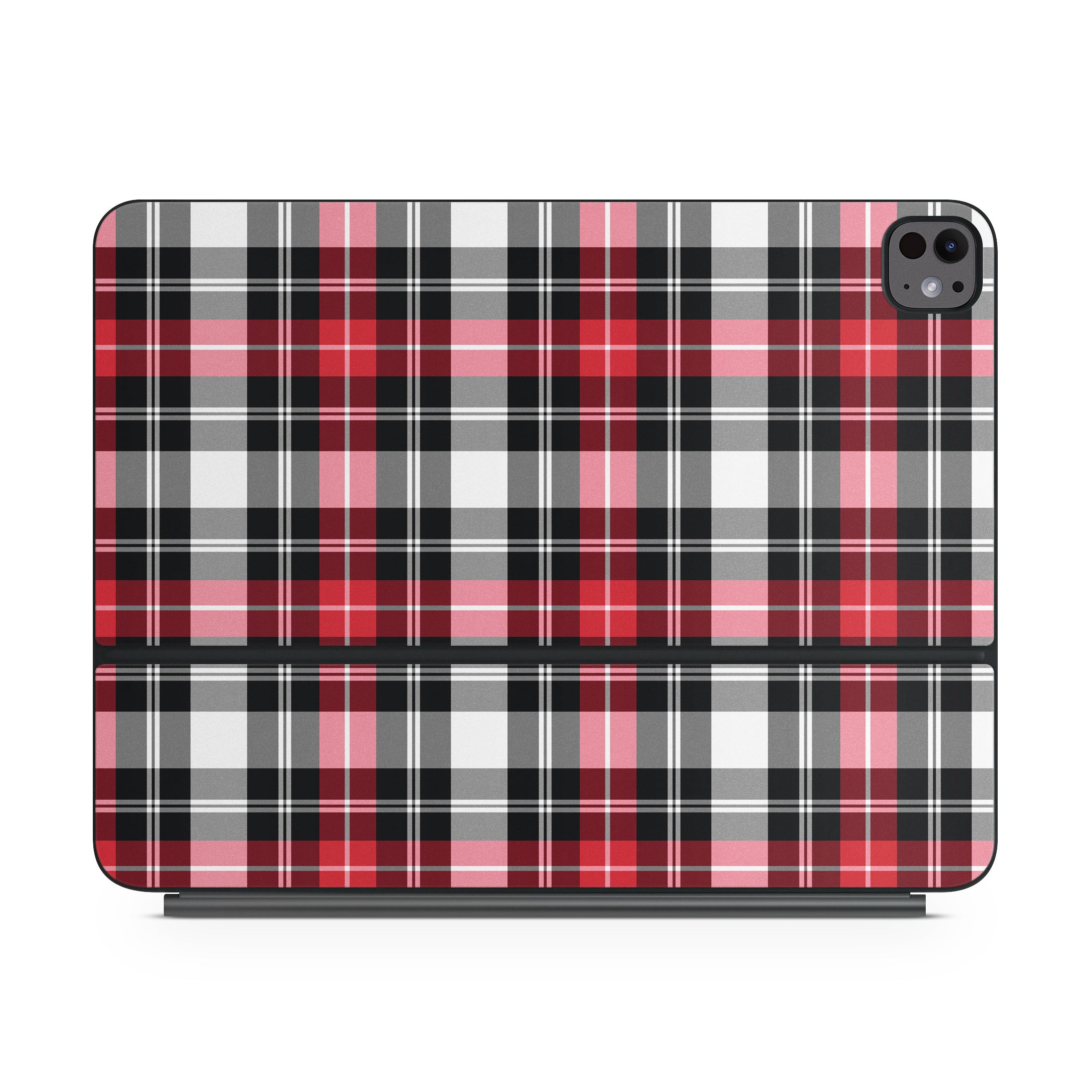 Red Plaid - Apple Magic Keyboard for iPad Skin