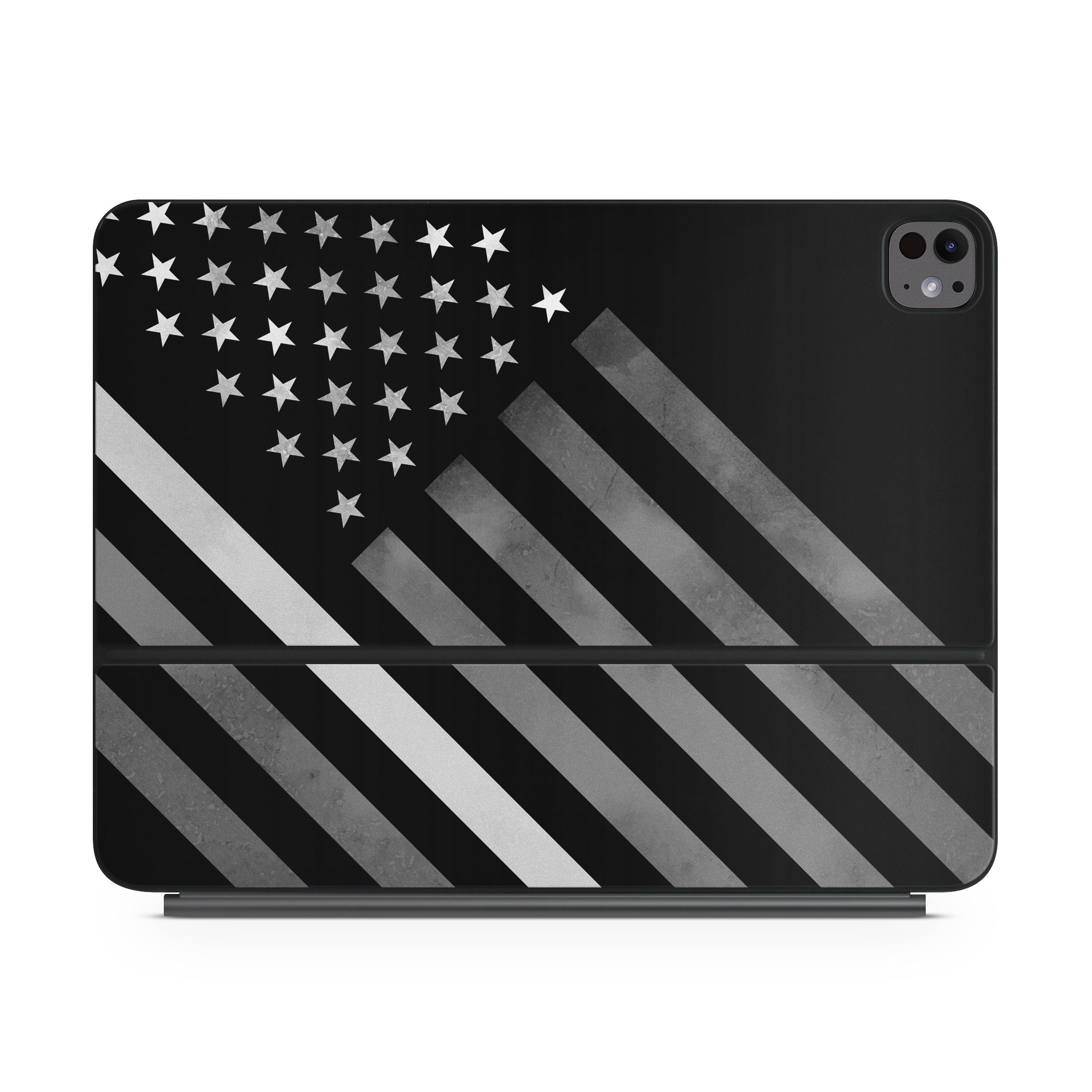 Thin White Line Hero - Apple Magic Keyboard for iPad Skin