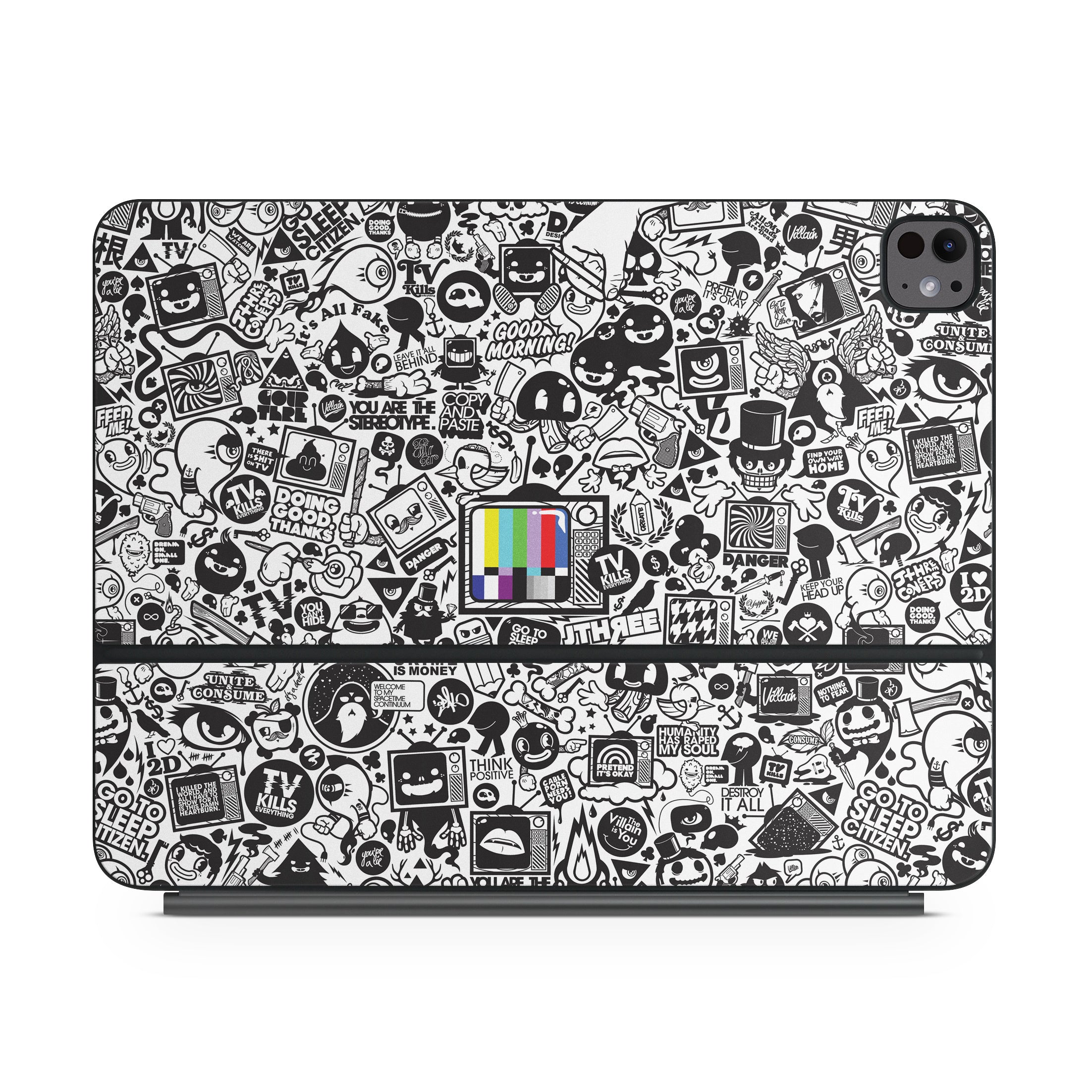 TV Kills Everything - Apple Magic Keyboard for iPad Skin