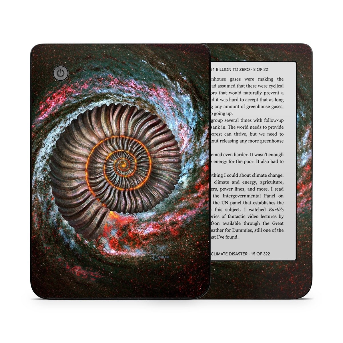 Ammonite Galaxy - Kobo Clara 2E Skin