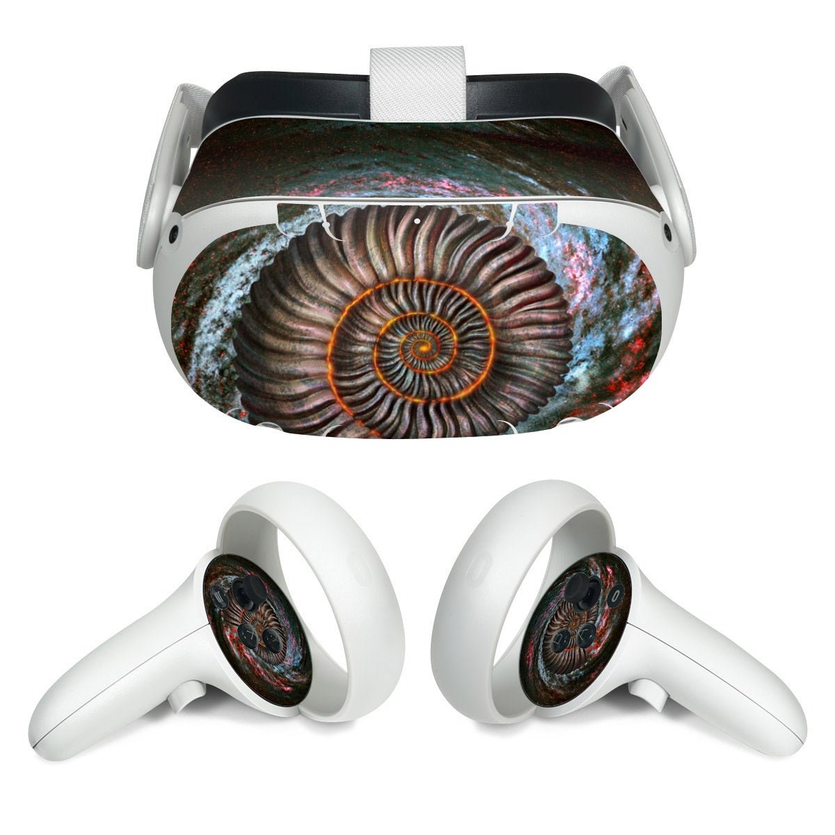 Ammonite Galaxy - Meta Quest 2 Skin