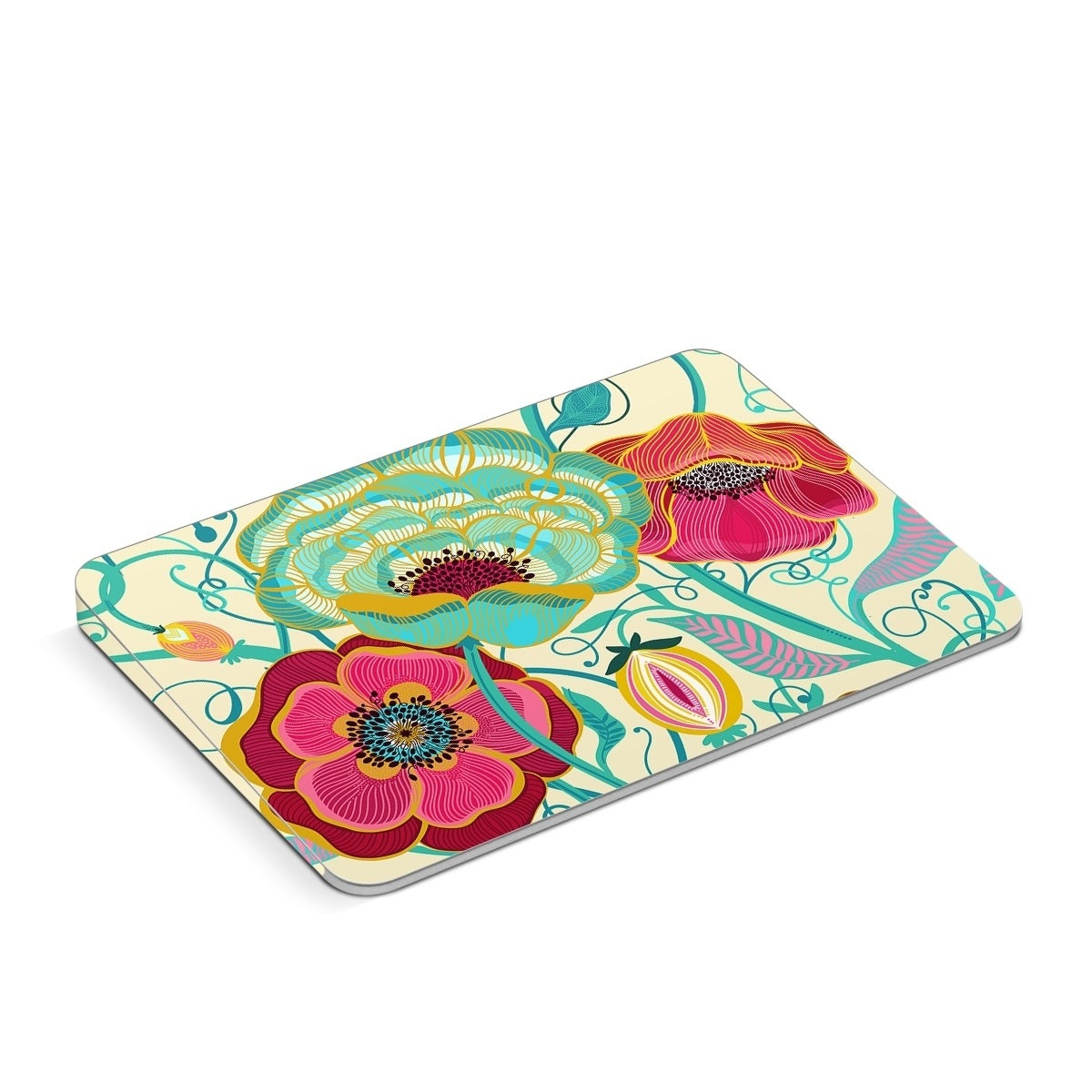 Golden Flowers - Apple Magic Trackpad Skin