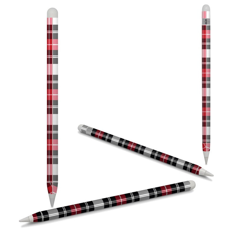 Red Plaid - Apple Pencil Skin