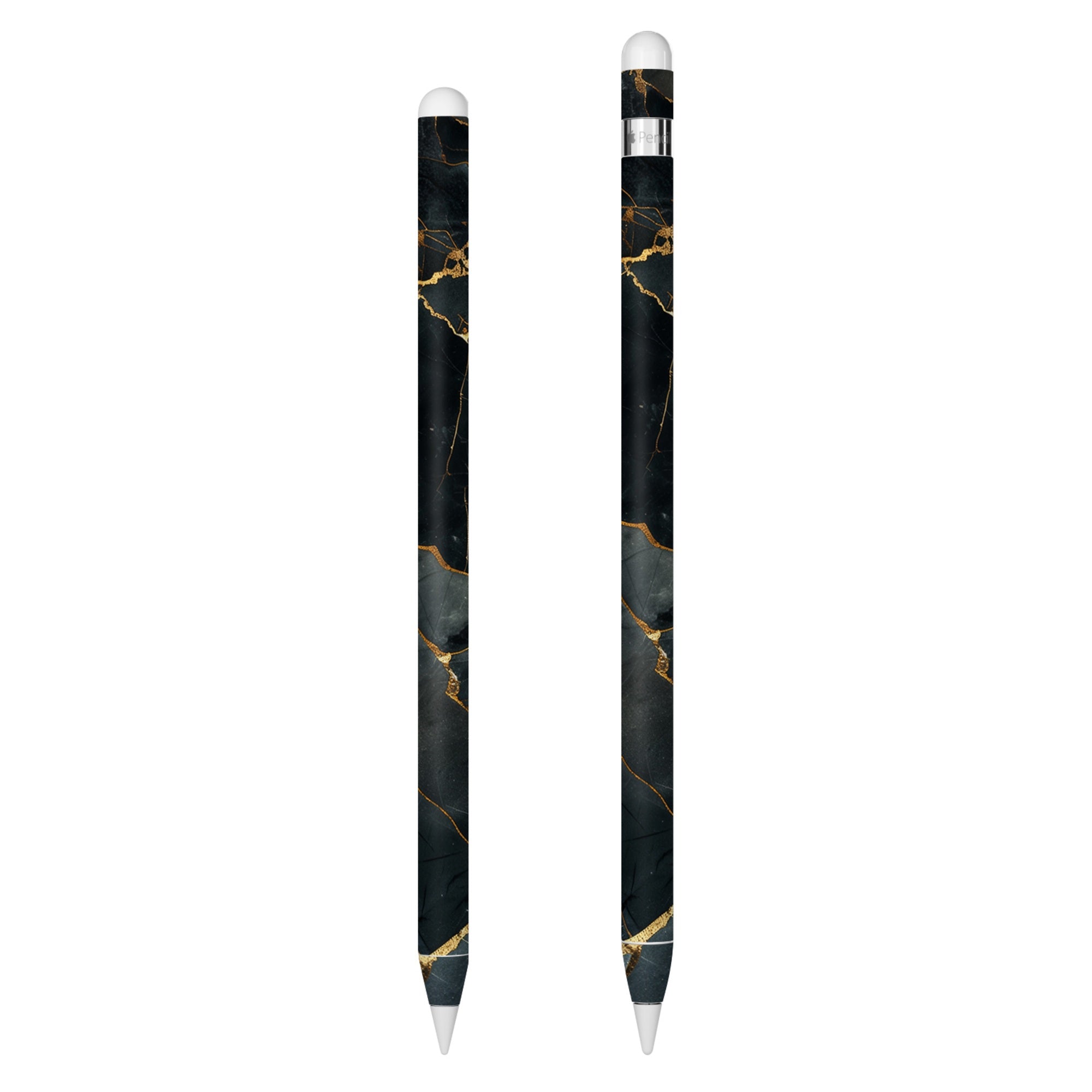 Repaired Black Marble - Apple Pencil Skin