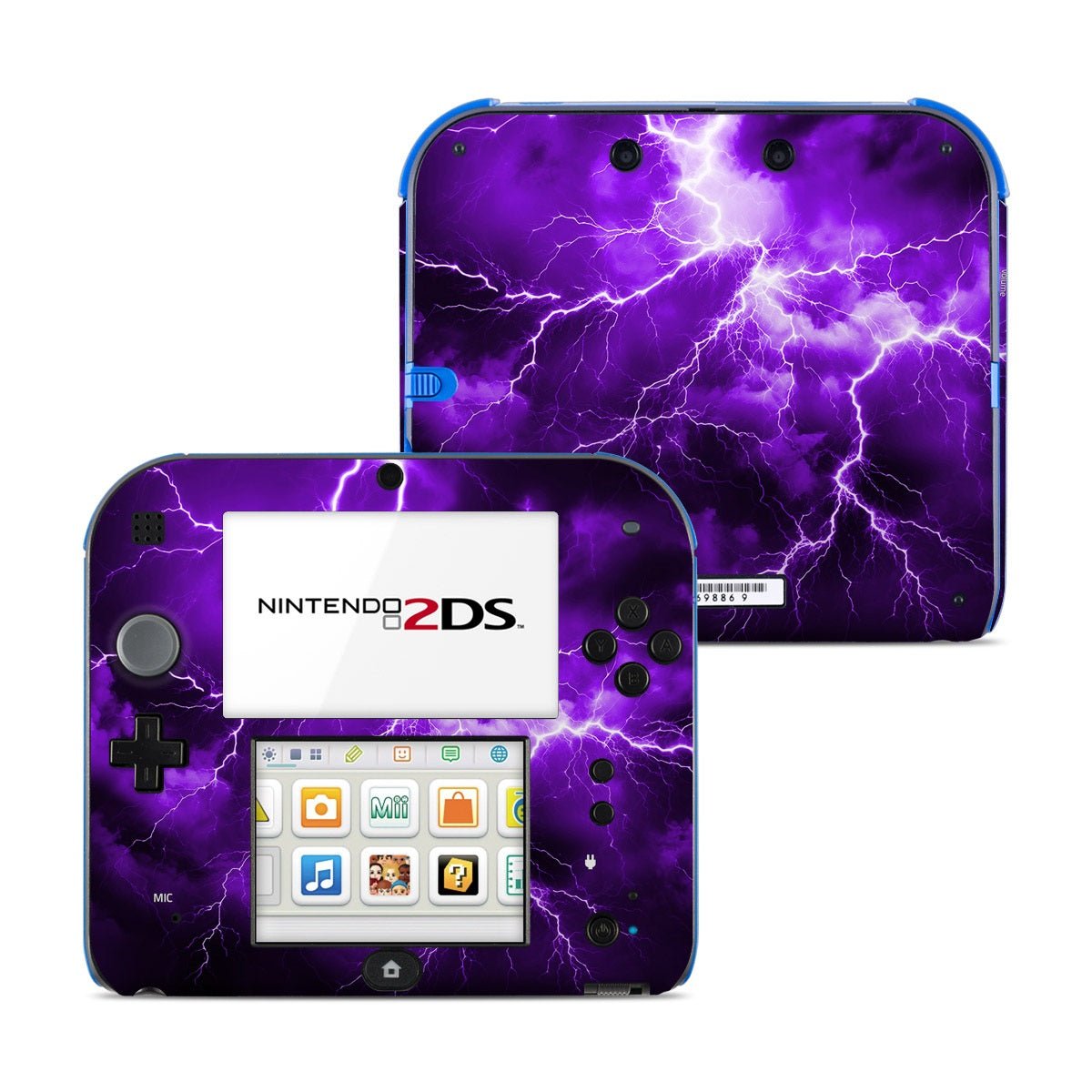 Apocalypse Purple - Nintendo 2DS Skin