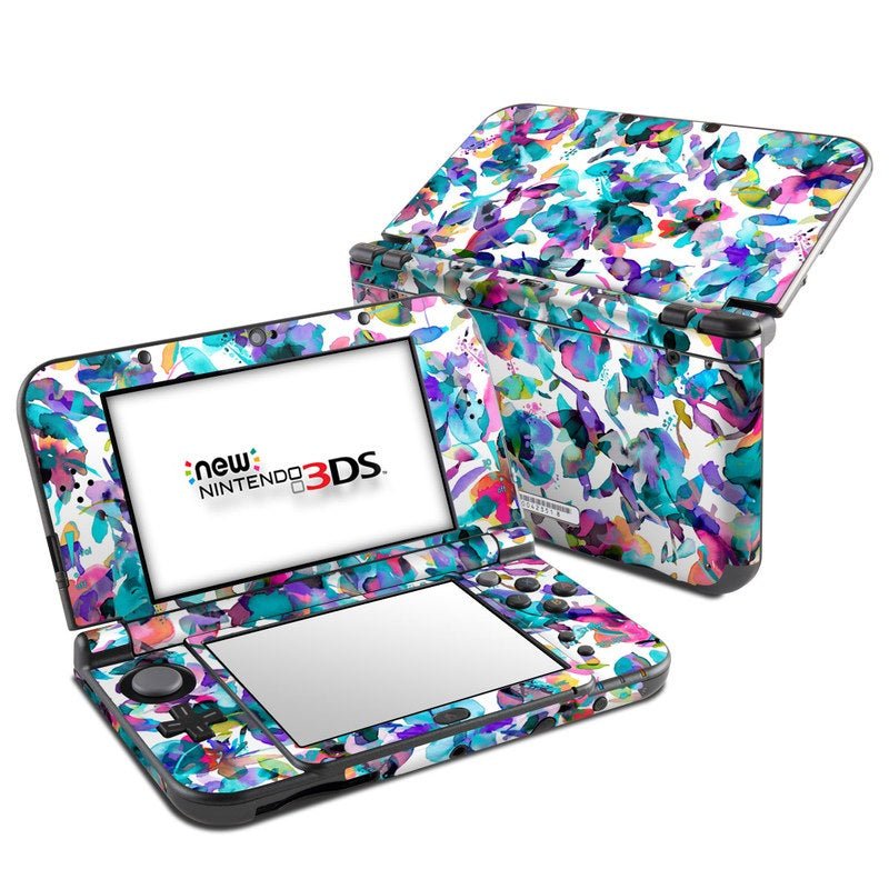 Aquatic Flowers - Nintendo 3DS LL Skin