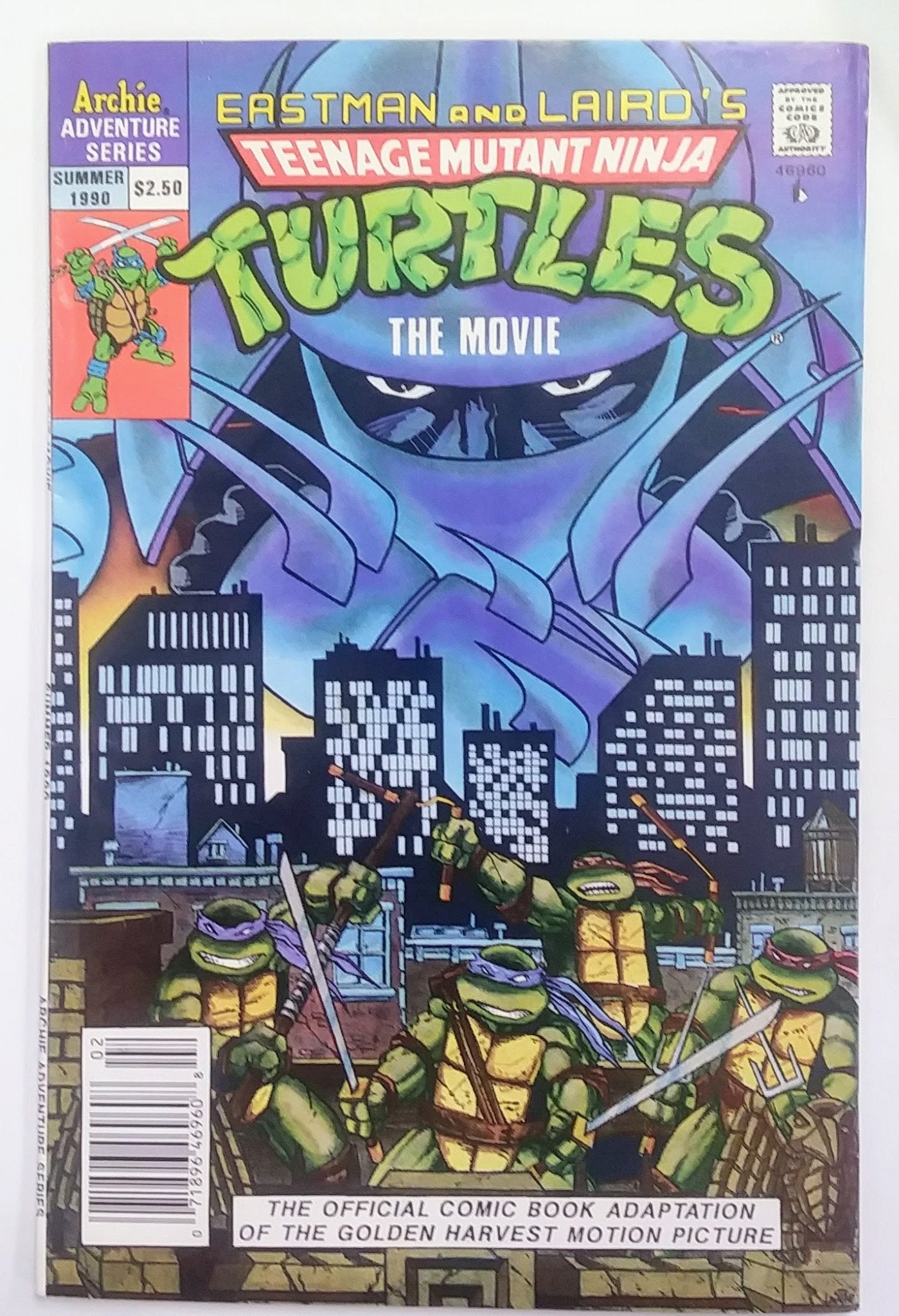 Archie Comics: TMNT The Movie
