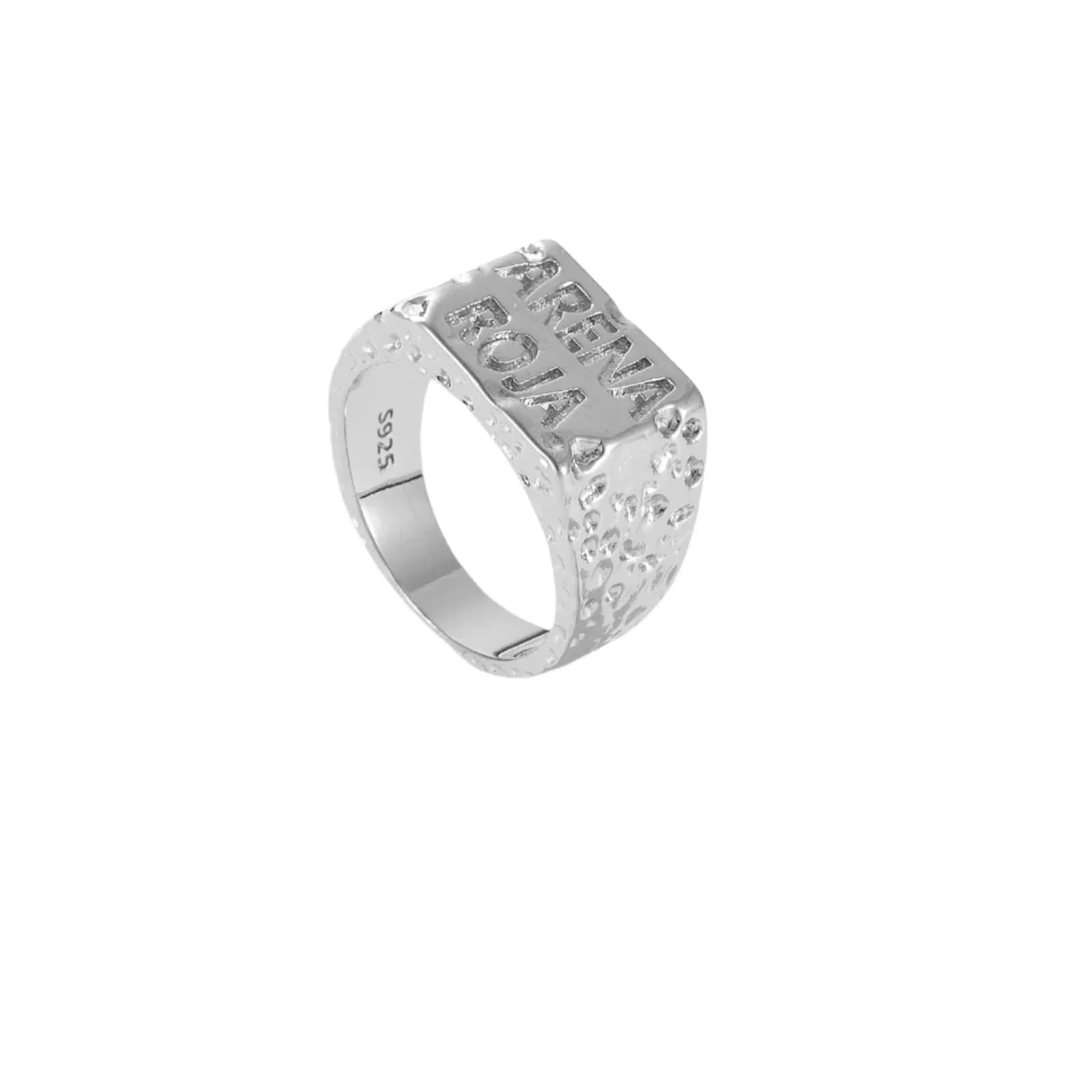 Arena Roja Silver Ring