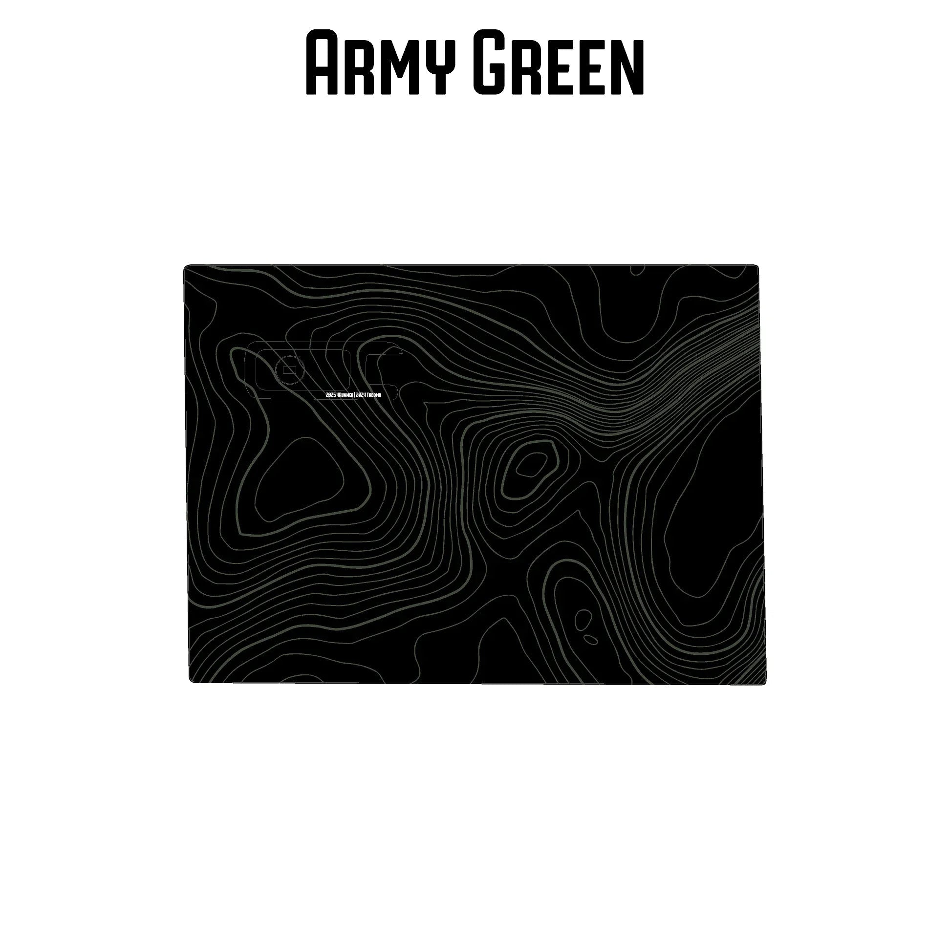 Topographic Glove Box Protection - 2024+ Tacoma / 2025+ 4Runner