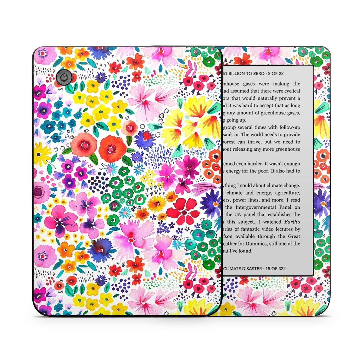 Artful Little Flowers - Kobo Clara 2E Skin