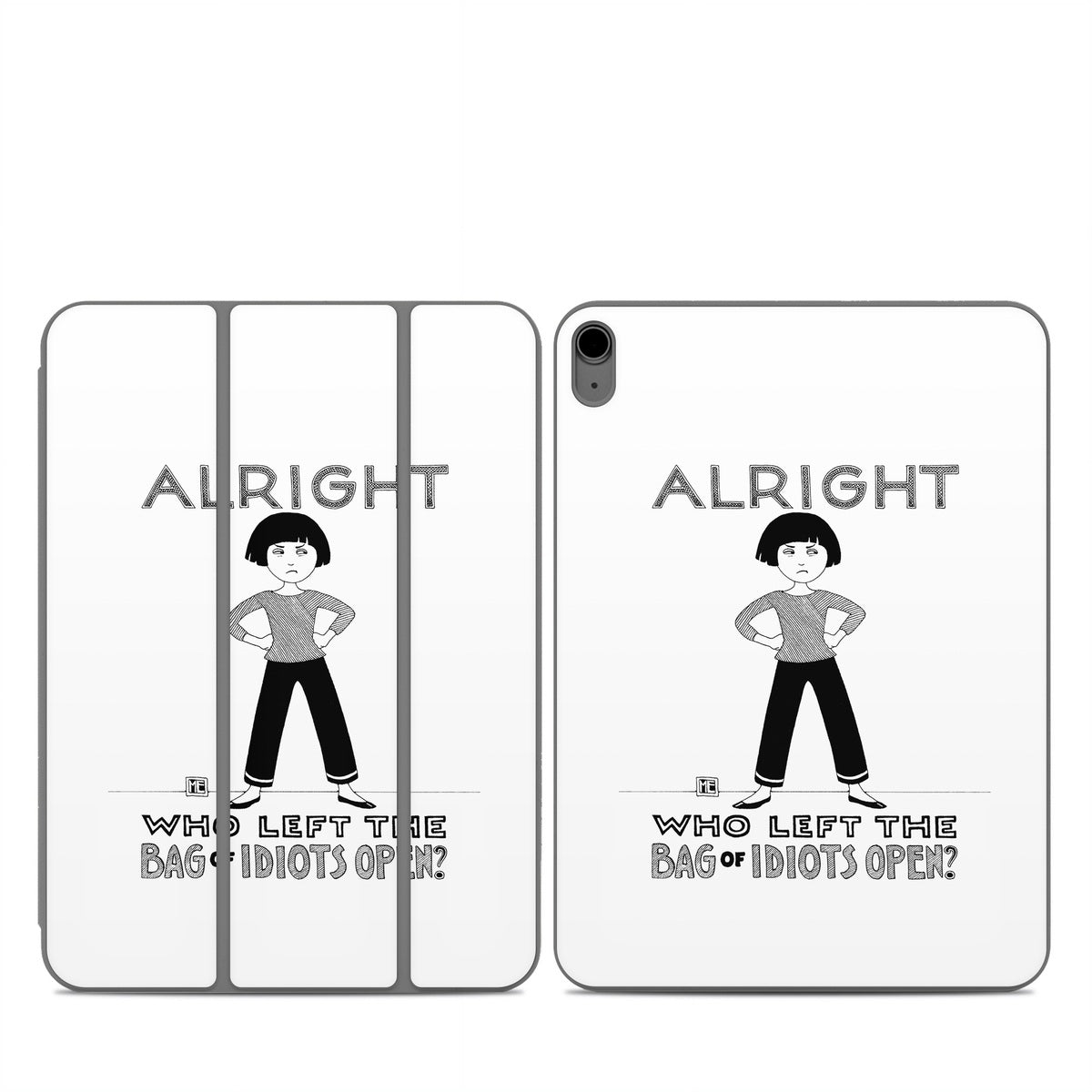 BAG OF IDIOTS - APPLE SMART FOLIO SKIN