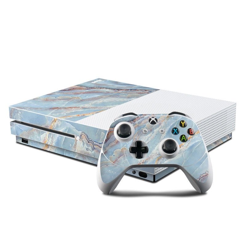 Atlantic Marble - Microsoft Xbox One S Console and Controller Kit Skin