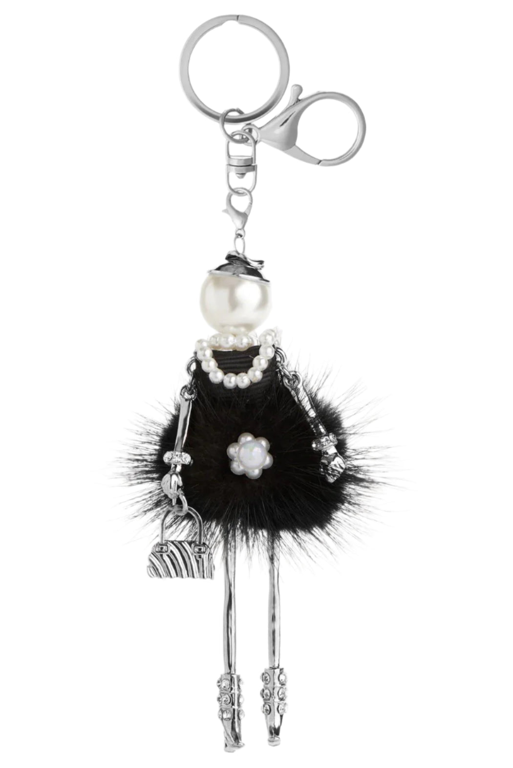 Coco + Carmen Charming Ladies Bag Charm + Key Fob - Teagan