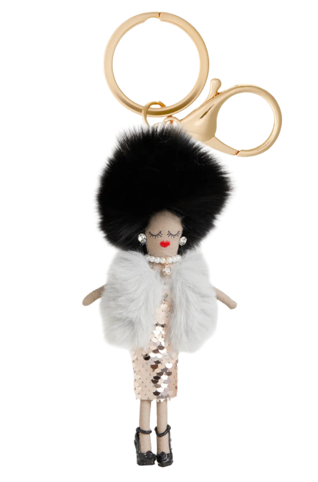 Coco + Carmen Darling Divas Bag Charm + Key Fob - Mavis