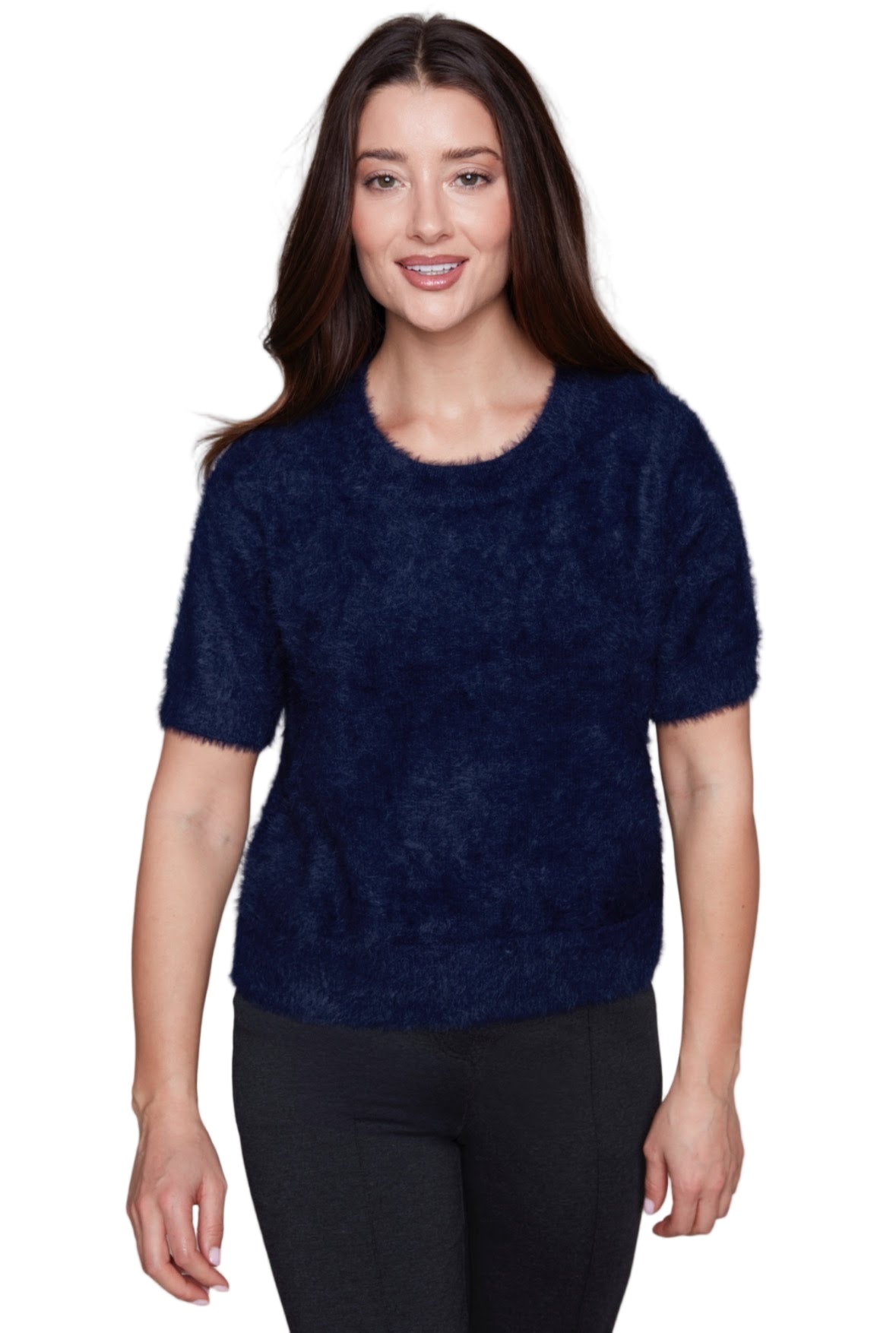 Carre Noir Sweater Tee 8223