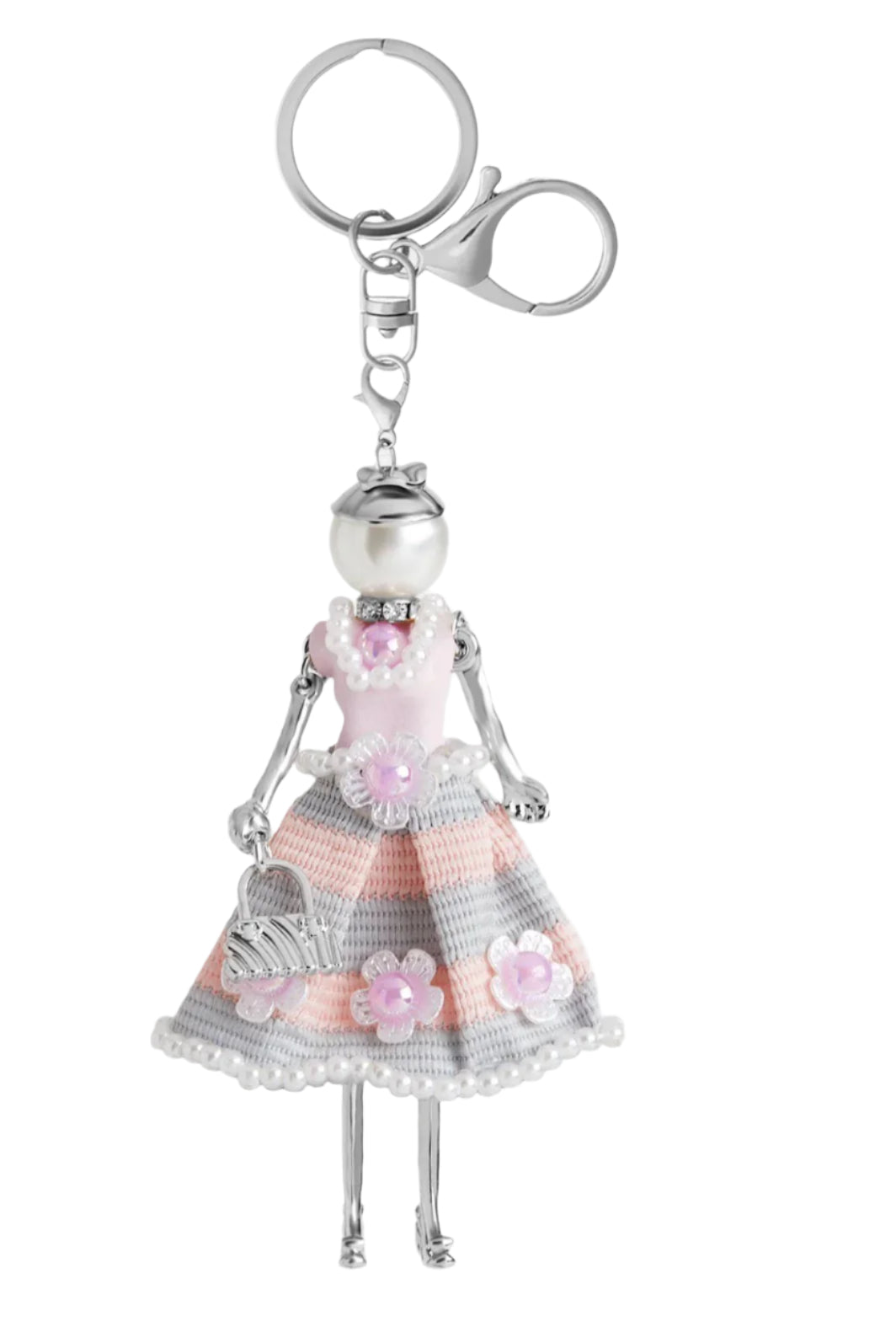 Coco + Carmen Charming Ladies Bag Charm + Key Fob - Ellis